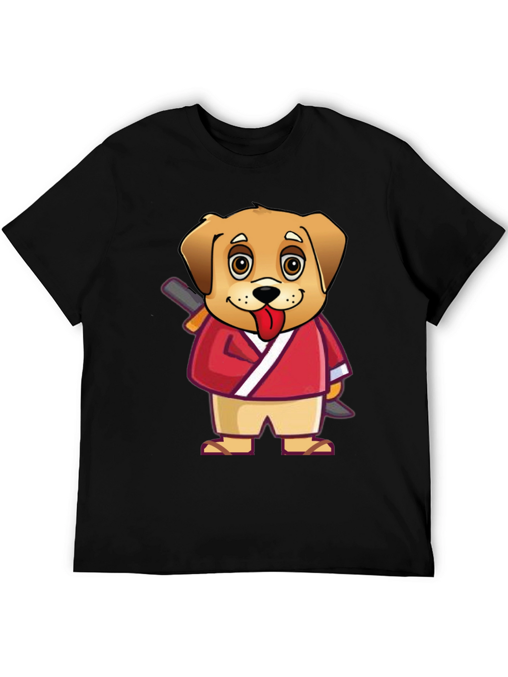 Dog Cartoon Karate T-Shirt