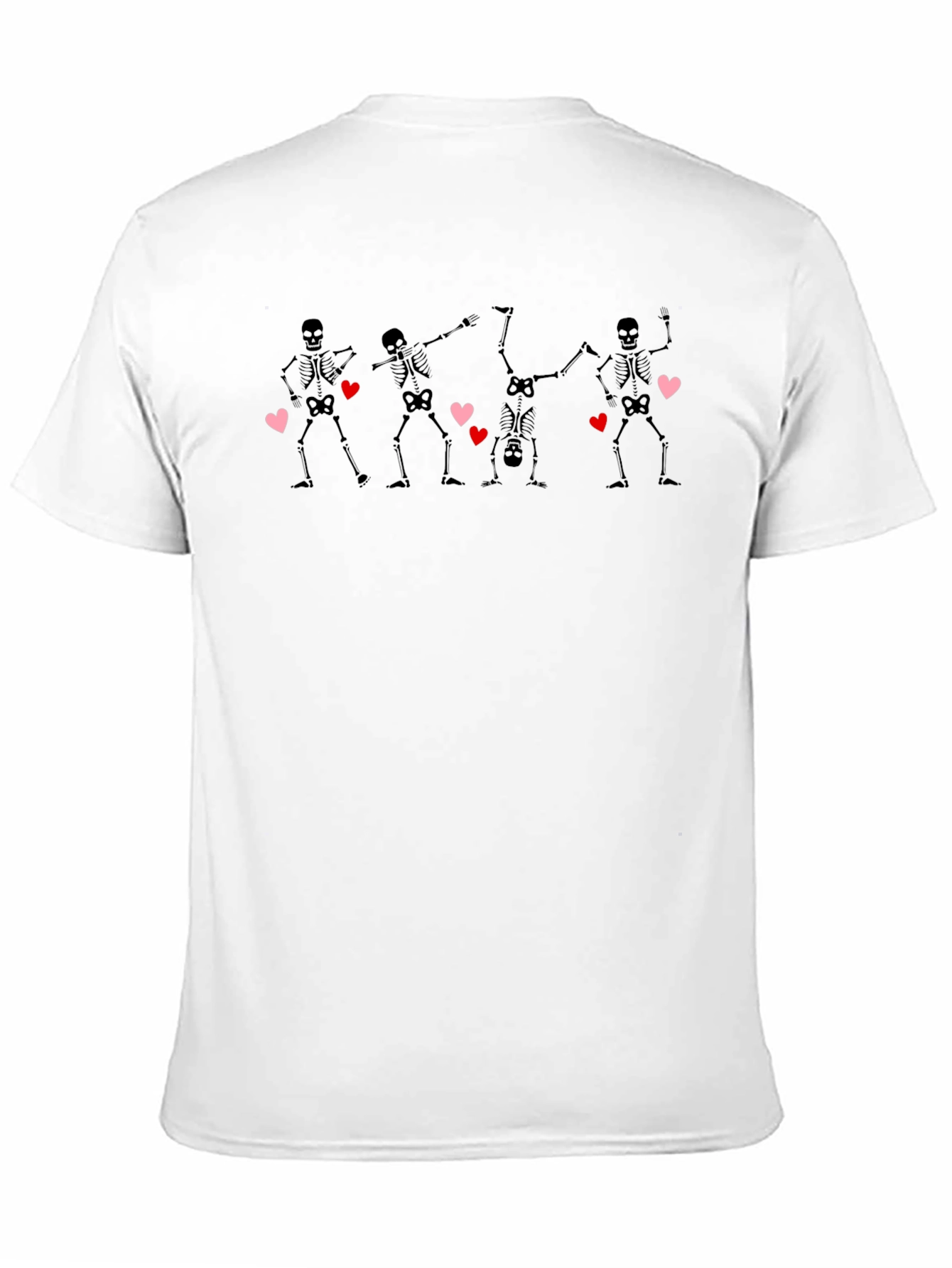 Dancing Skeletons Heart T-Shirt