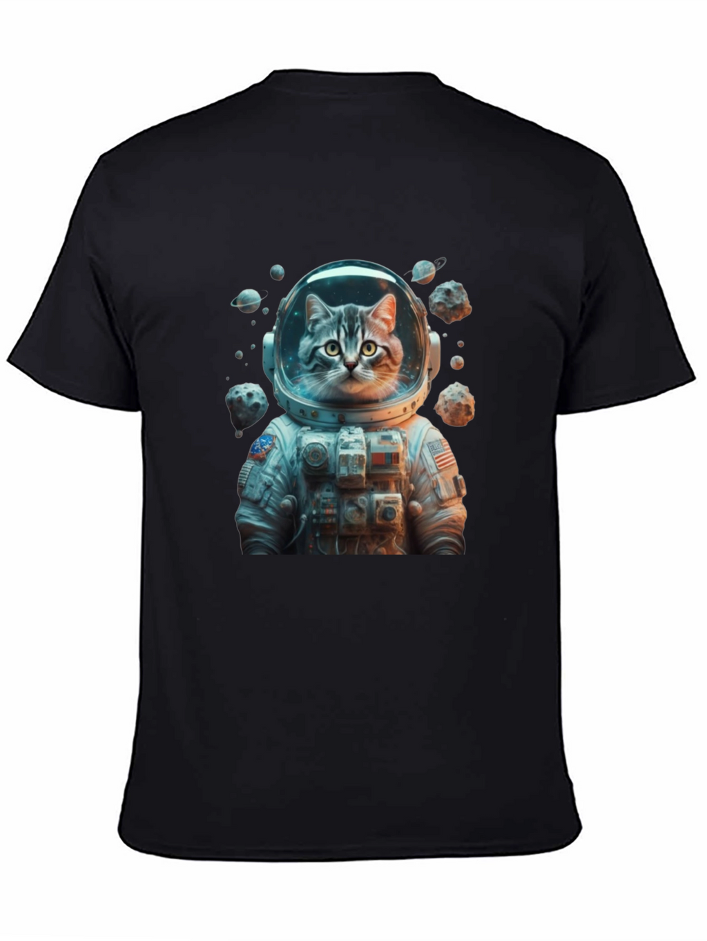 Astronaut Cat T-Shirt - Space Adventure Tee