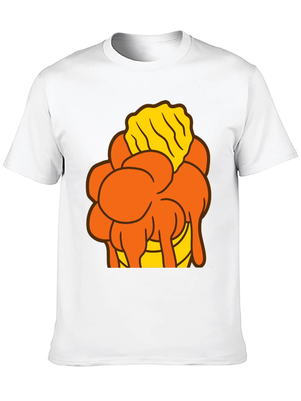 Cartoon Ice Cream T-Shirt - Black