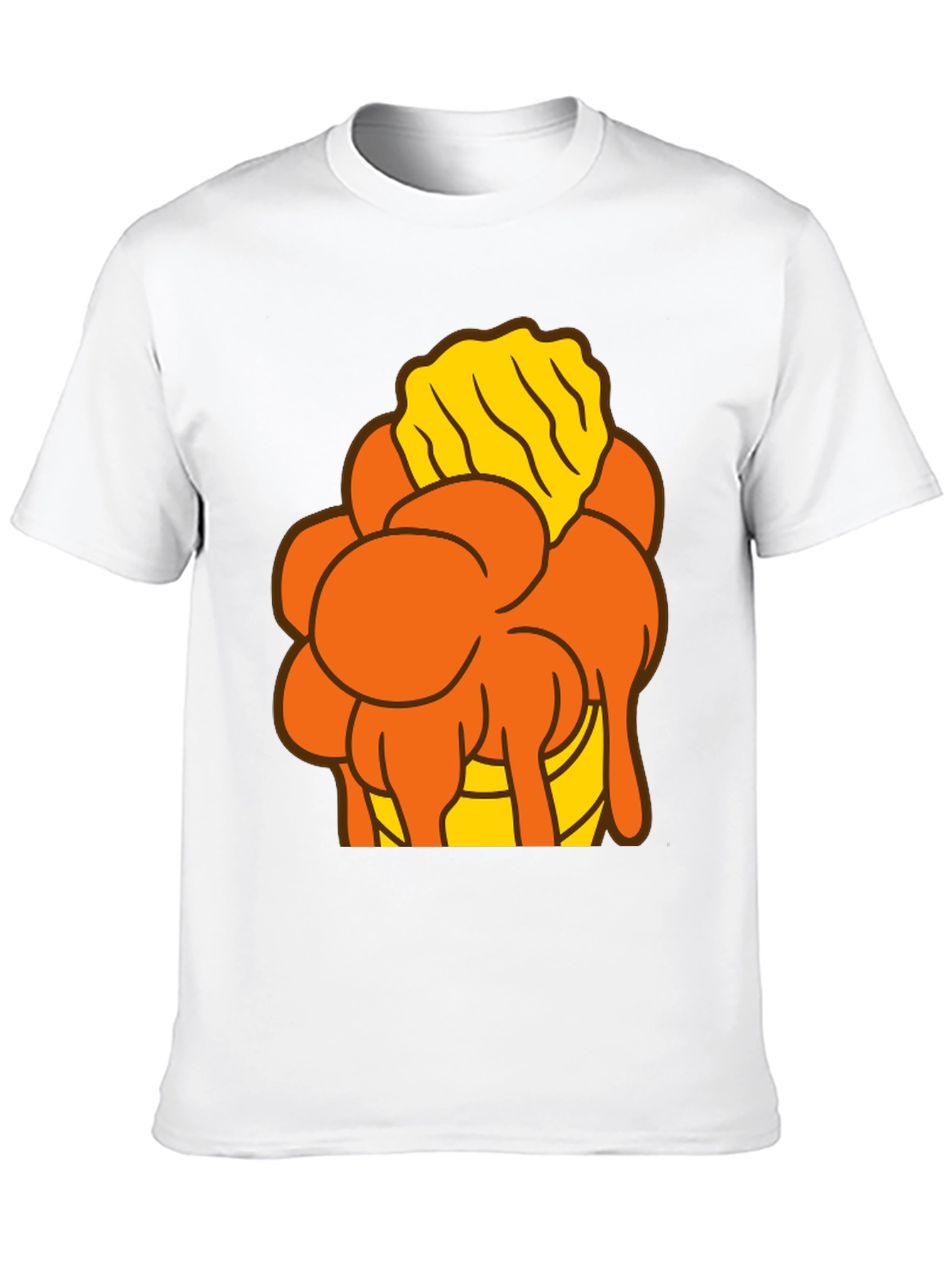 Cartoon Ice Cream T-Shirt - Black