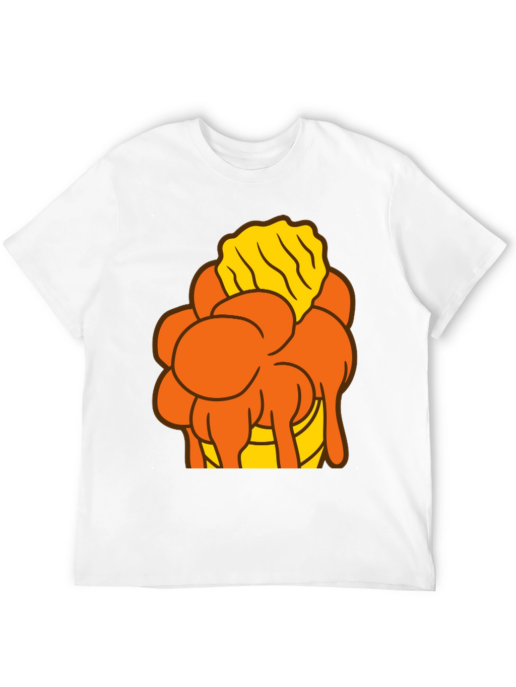 Cartoon Ice Cream T-Shirt - Black