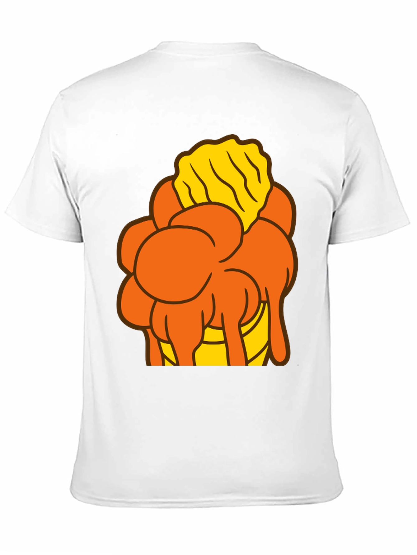 Cartoon Ice Cream T-Shirt - Black