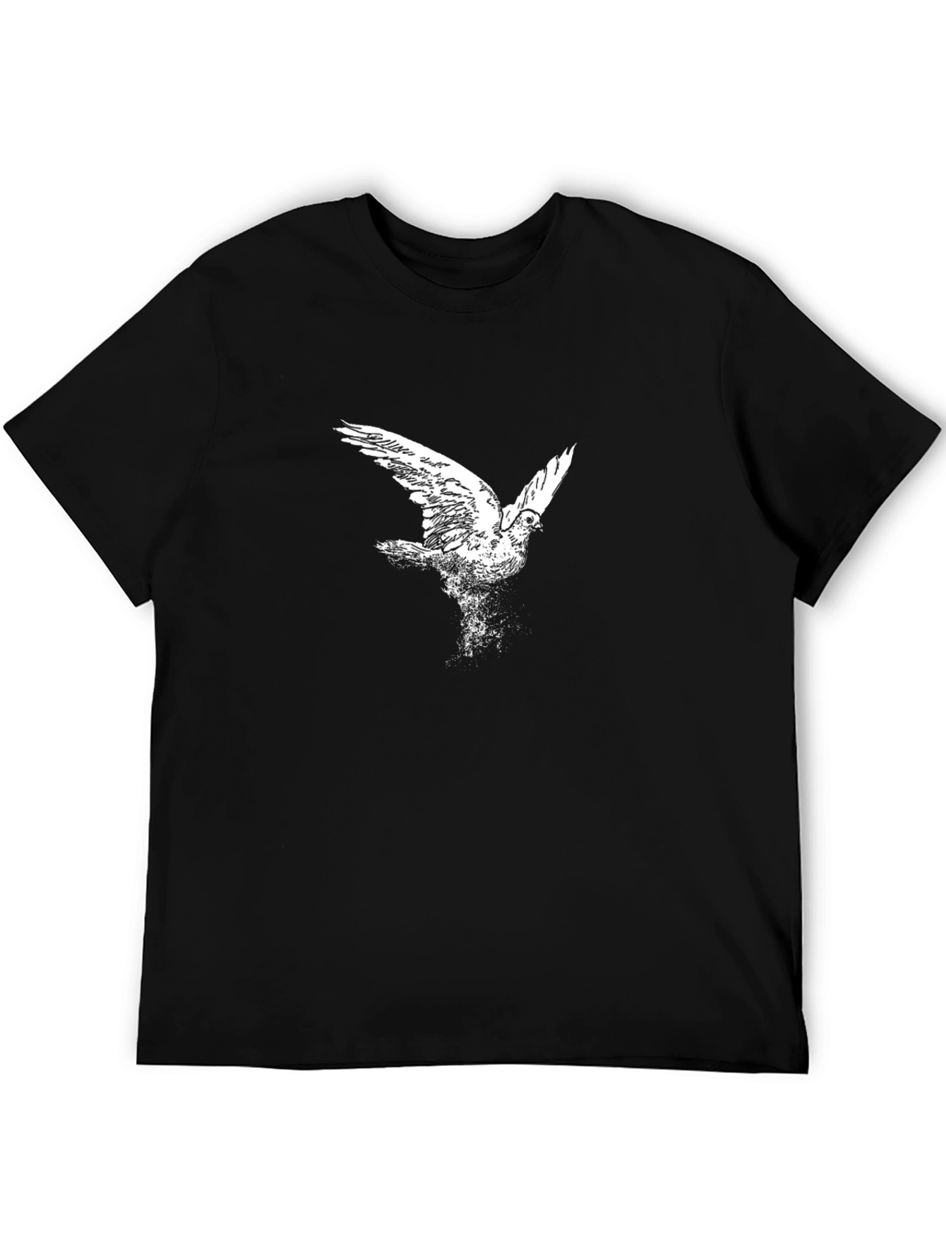 Bird Graphic Black Tee
