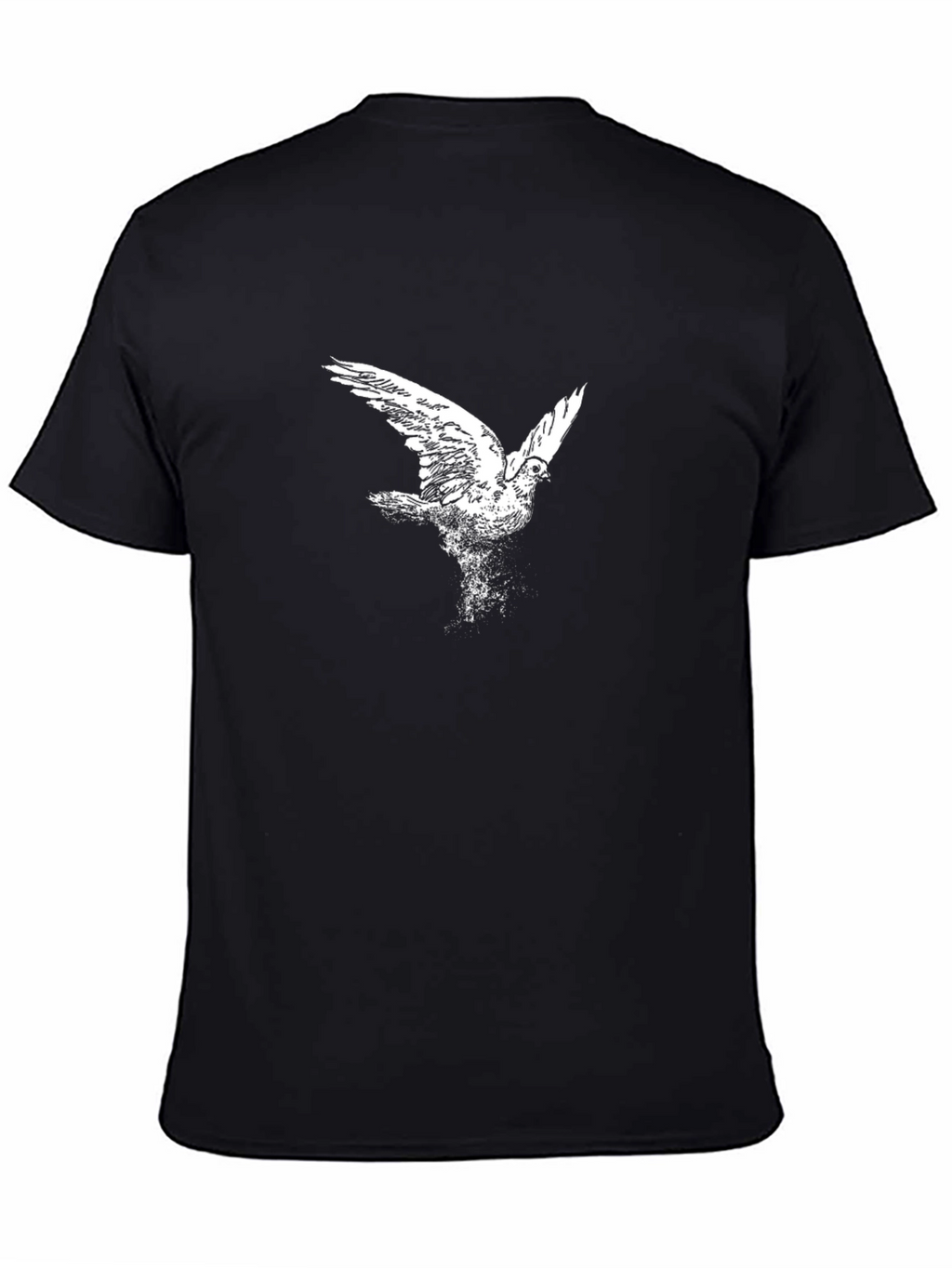Bird Graphic Black Tee