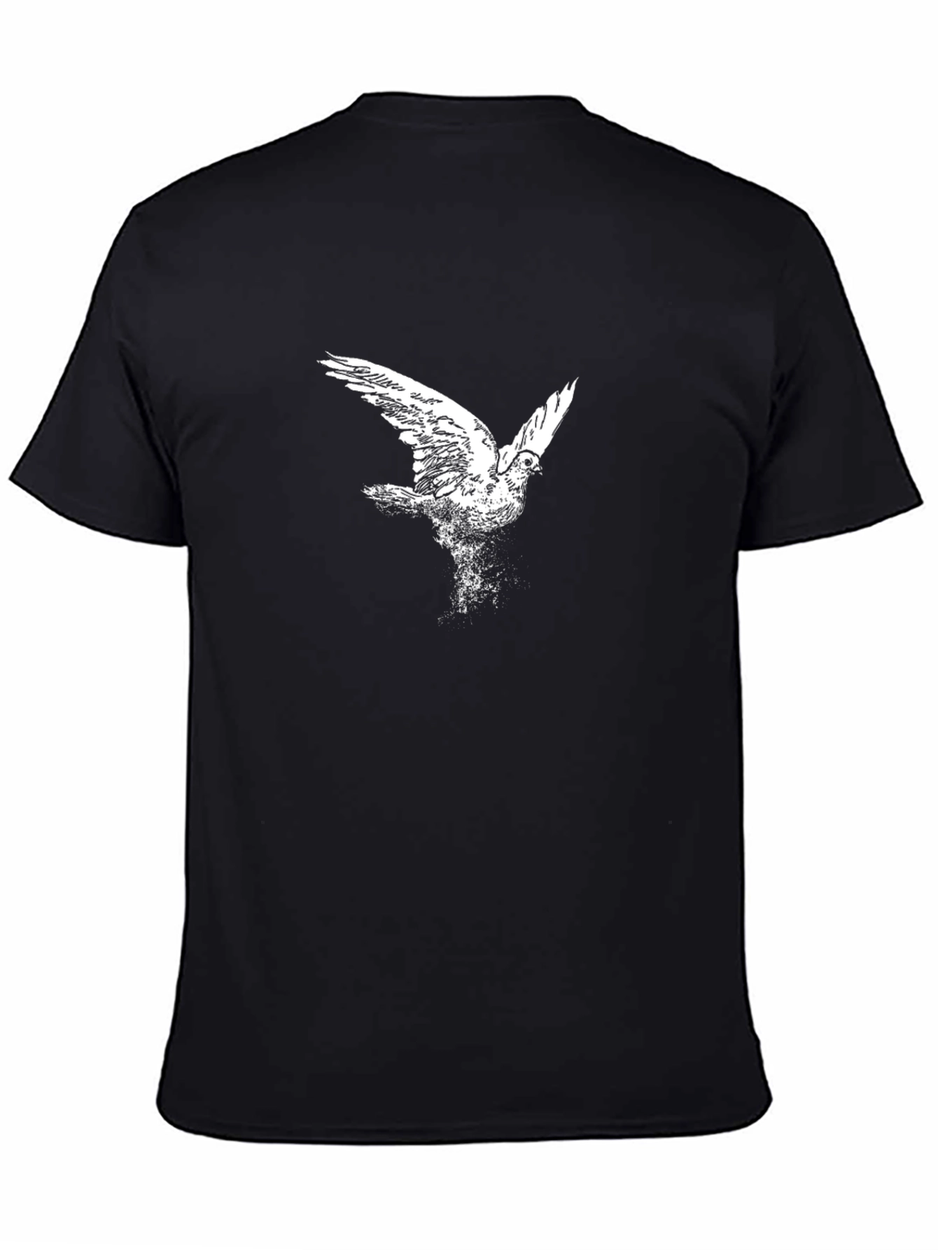 Bird Graphic Black Tee