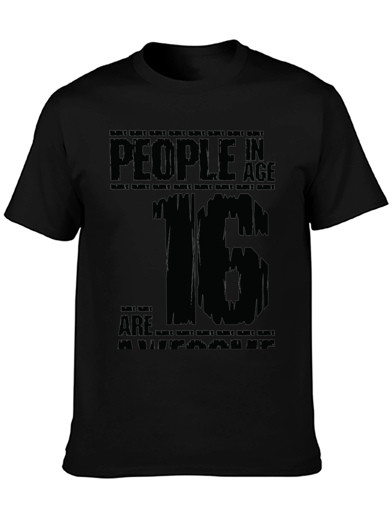 16th Birthday Awesome People T-Shirt