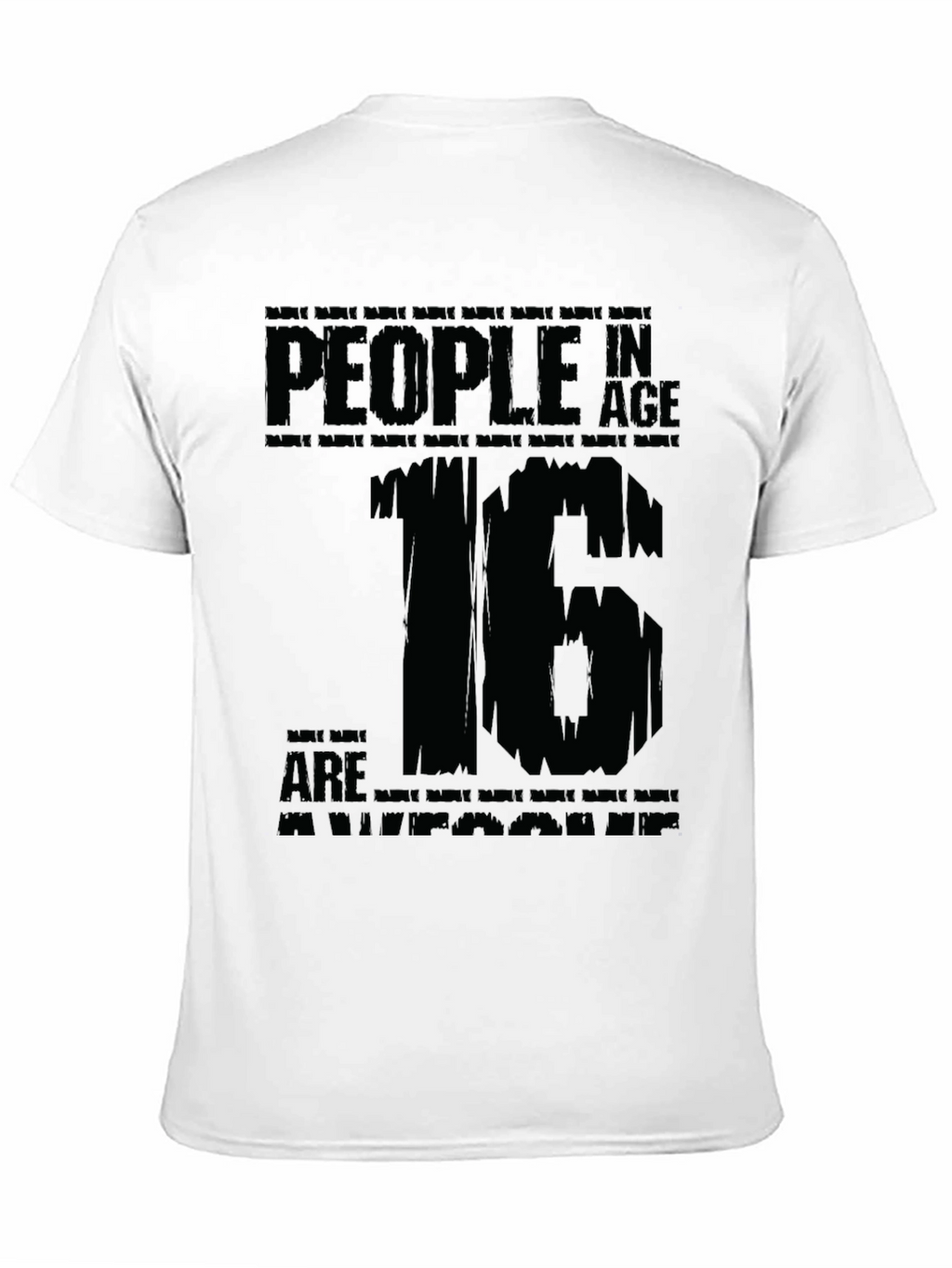 16th Birthday Awesome People T-Shirt