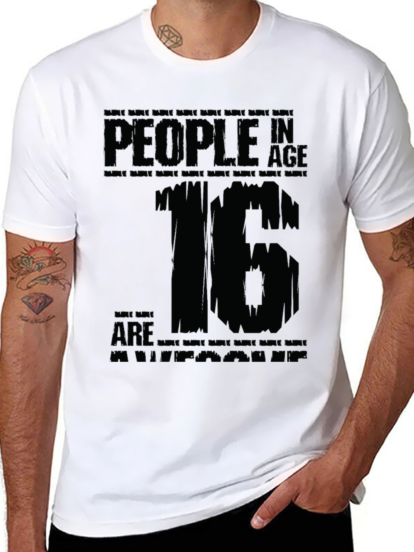 16th Birthday Awesome People T-Shirt