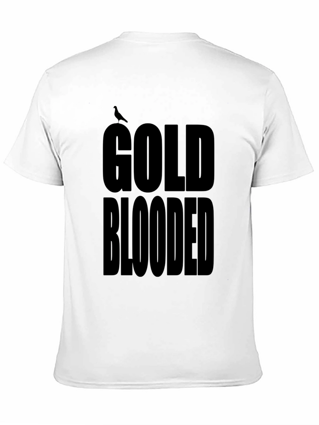Gold Blooded Black Graphic Tee