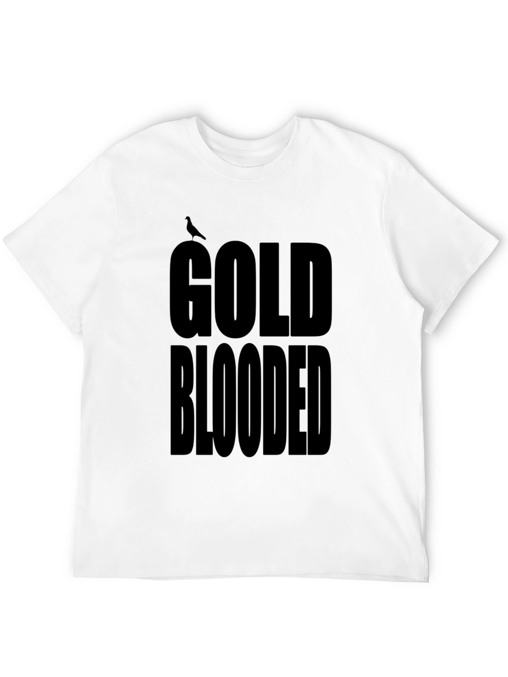 Gold Blooded Black Graphic Tee