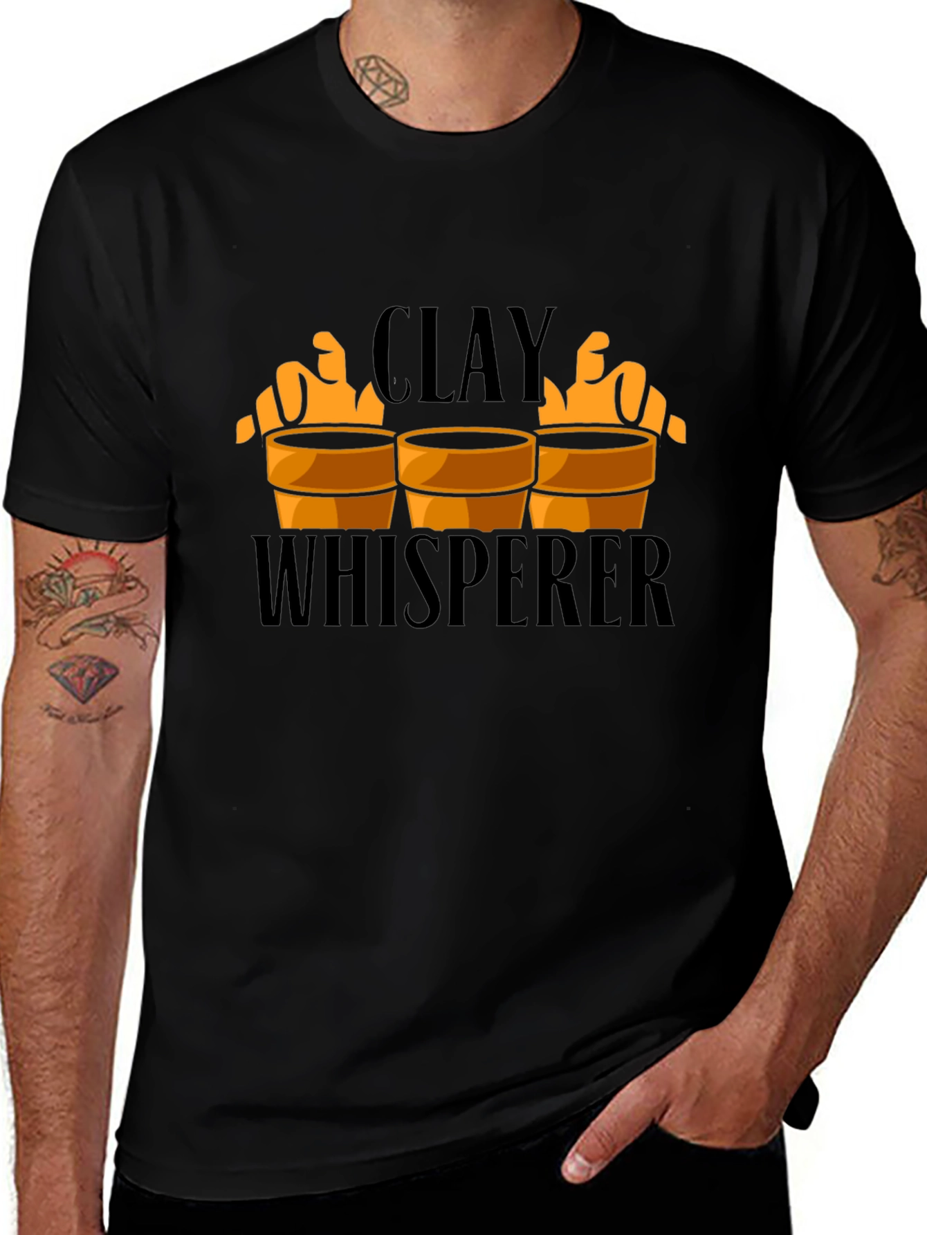 Clay Whisperer T-Shirt - Pottery Artisan Tee