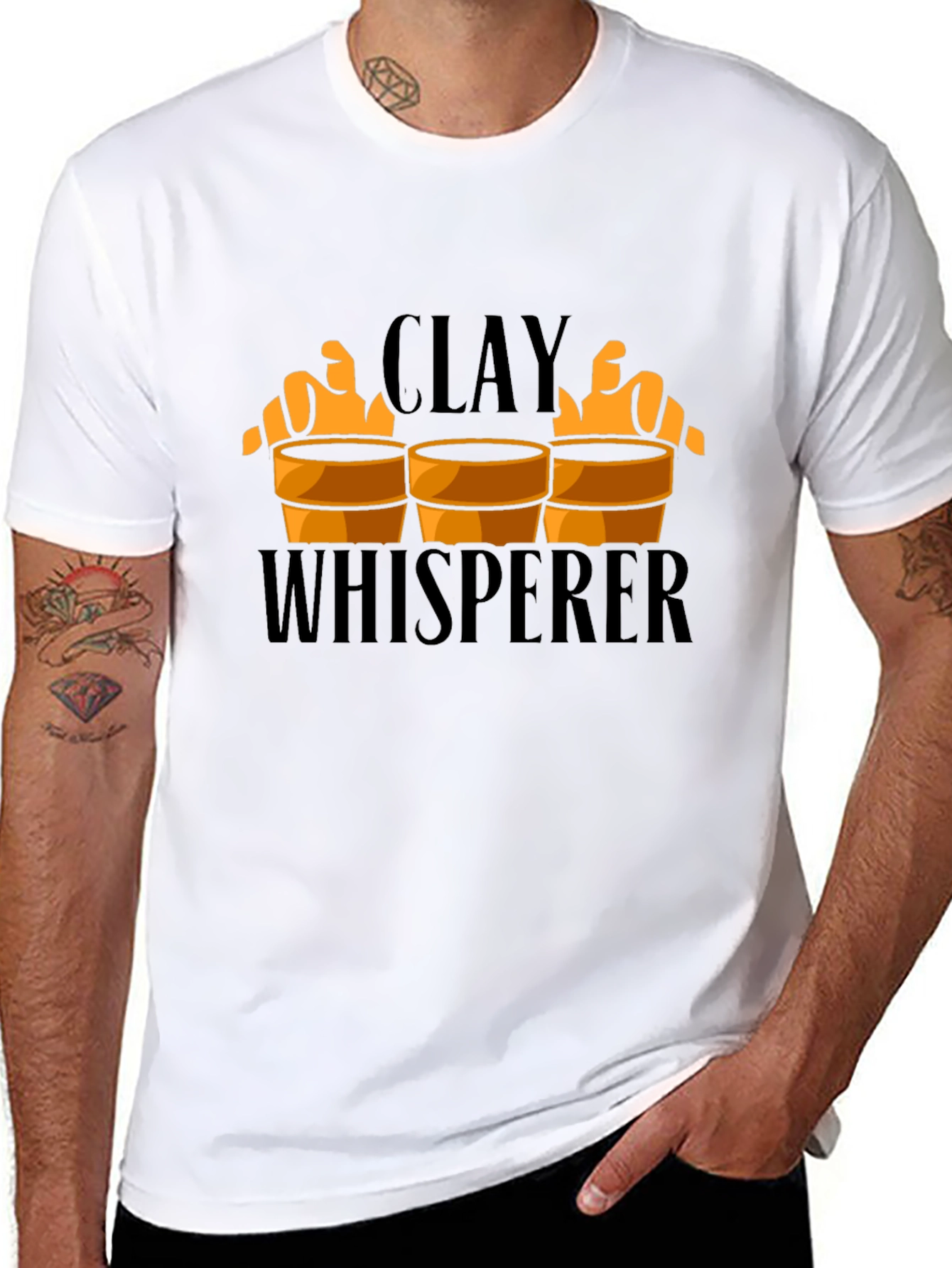 Clay Whisperer T-Shirt - Pottery Artisan Tee