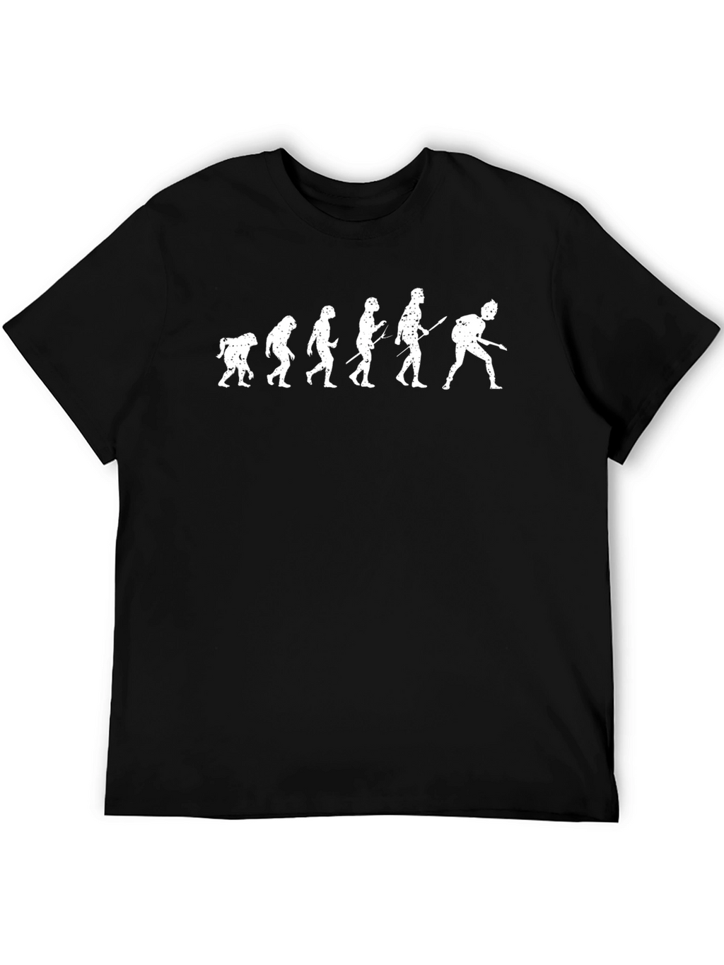 Evolution of Guitarist Graphic Tee - Black