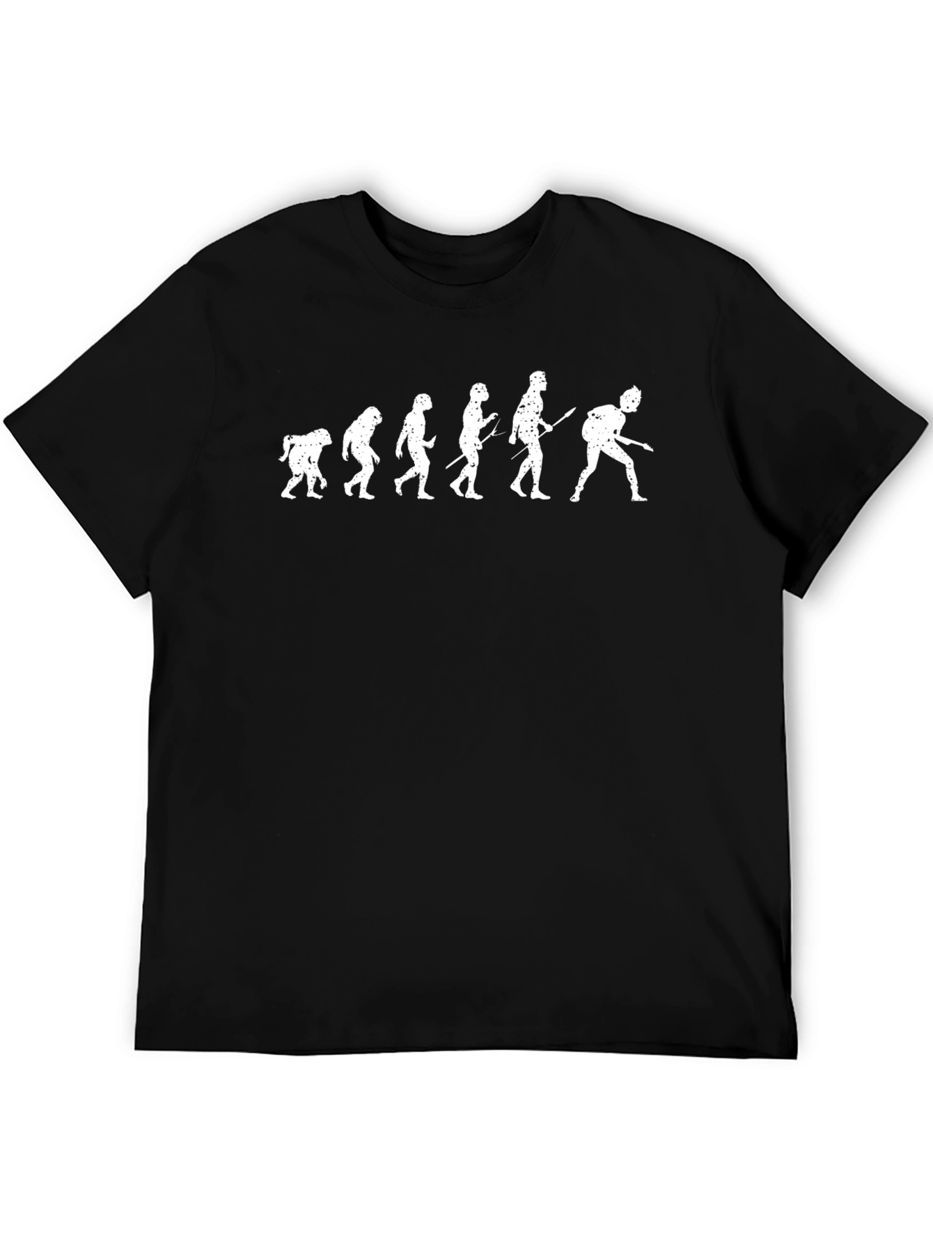 Evolution of Guitarist Graphic Tee - Black