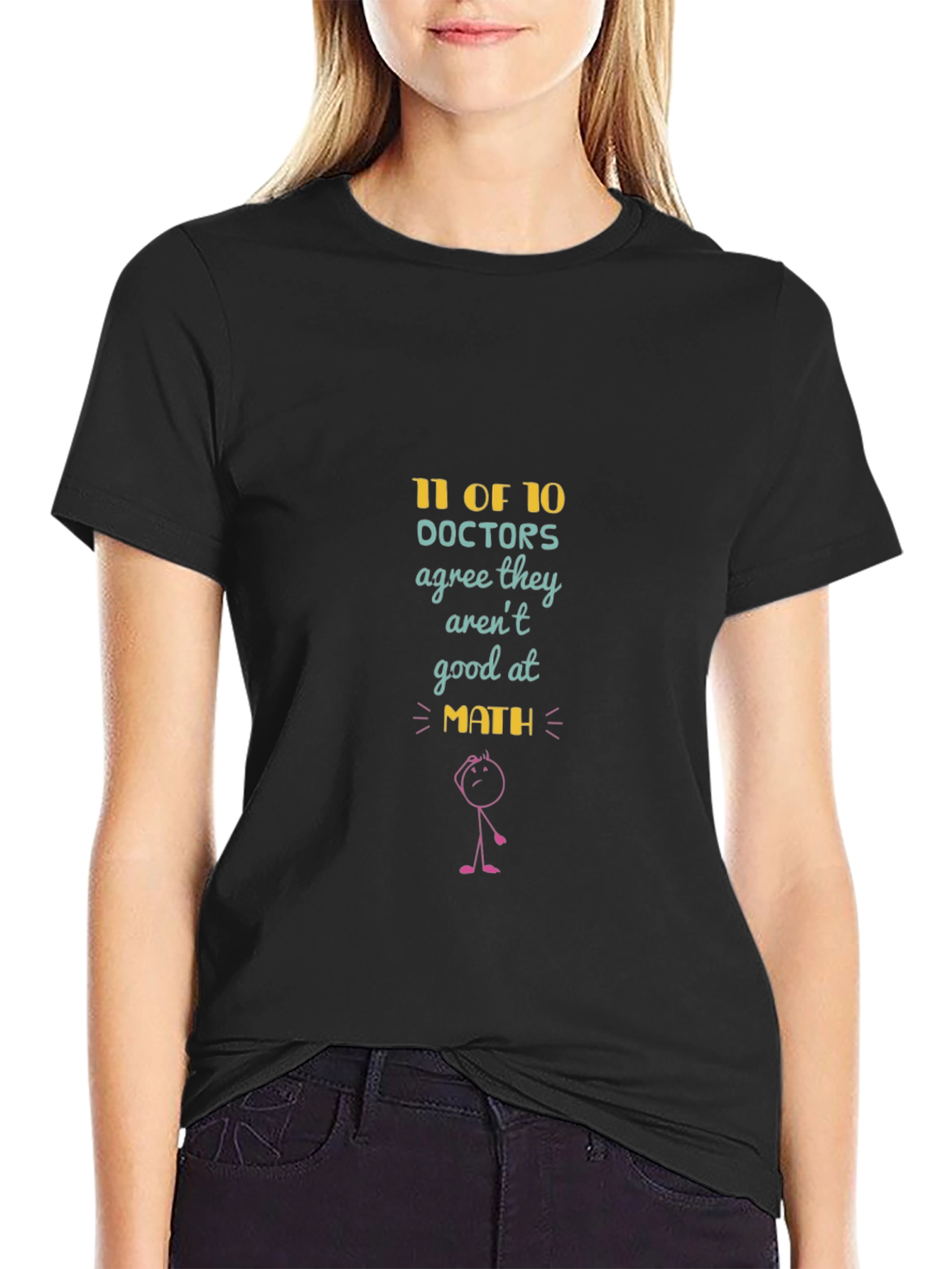 11 of 10 Doctors Math Humor T-Shirt