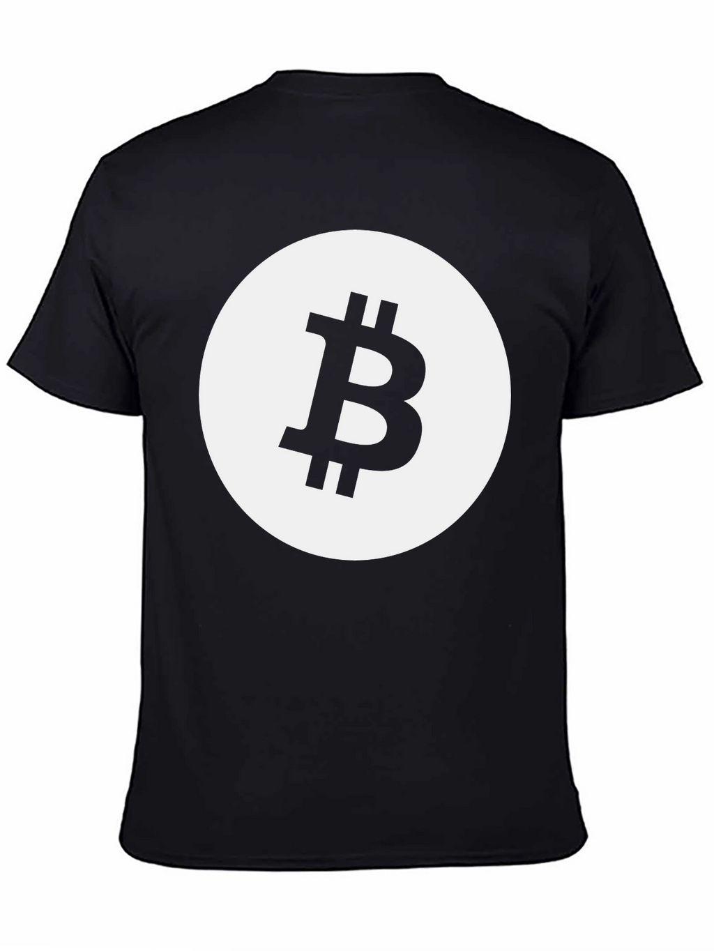Bitcoin Logo T-Shirt - Black Crypto Tee