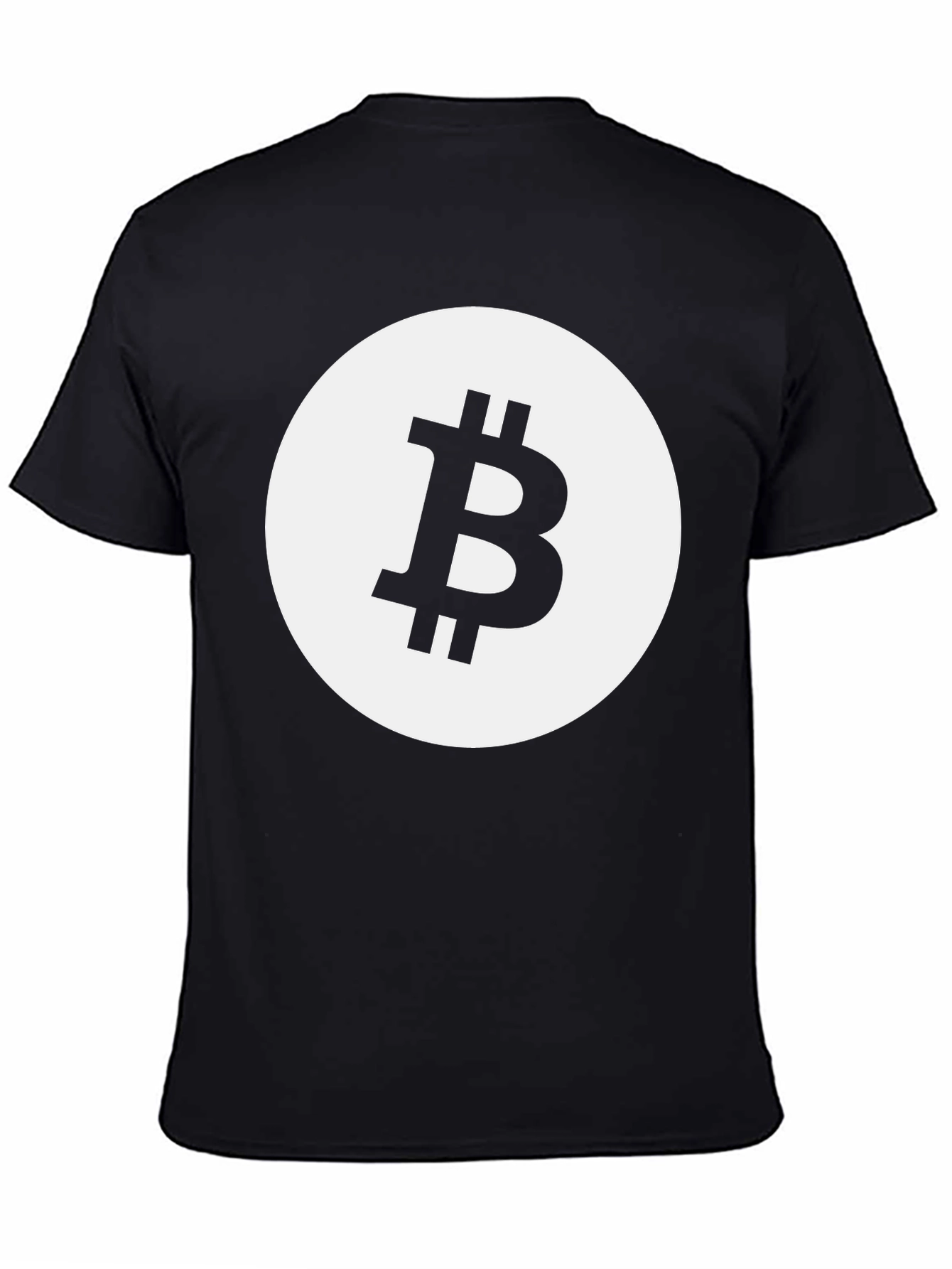Bitcoin Logo T-Shirt - Black Crypto Tee