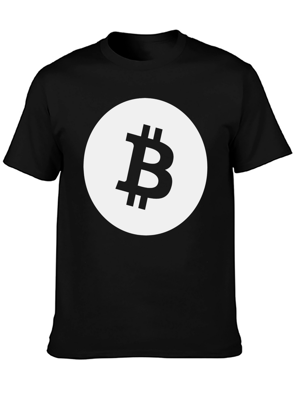 Bitcoin Logo T-Shirt - Black Crypto Tee
