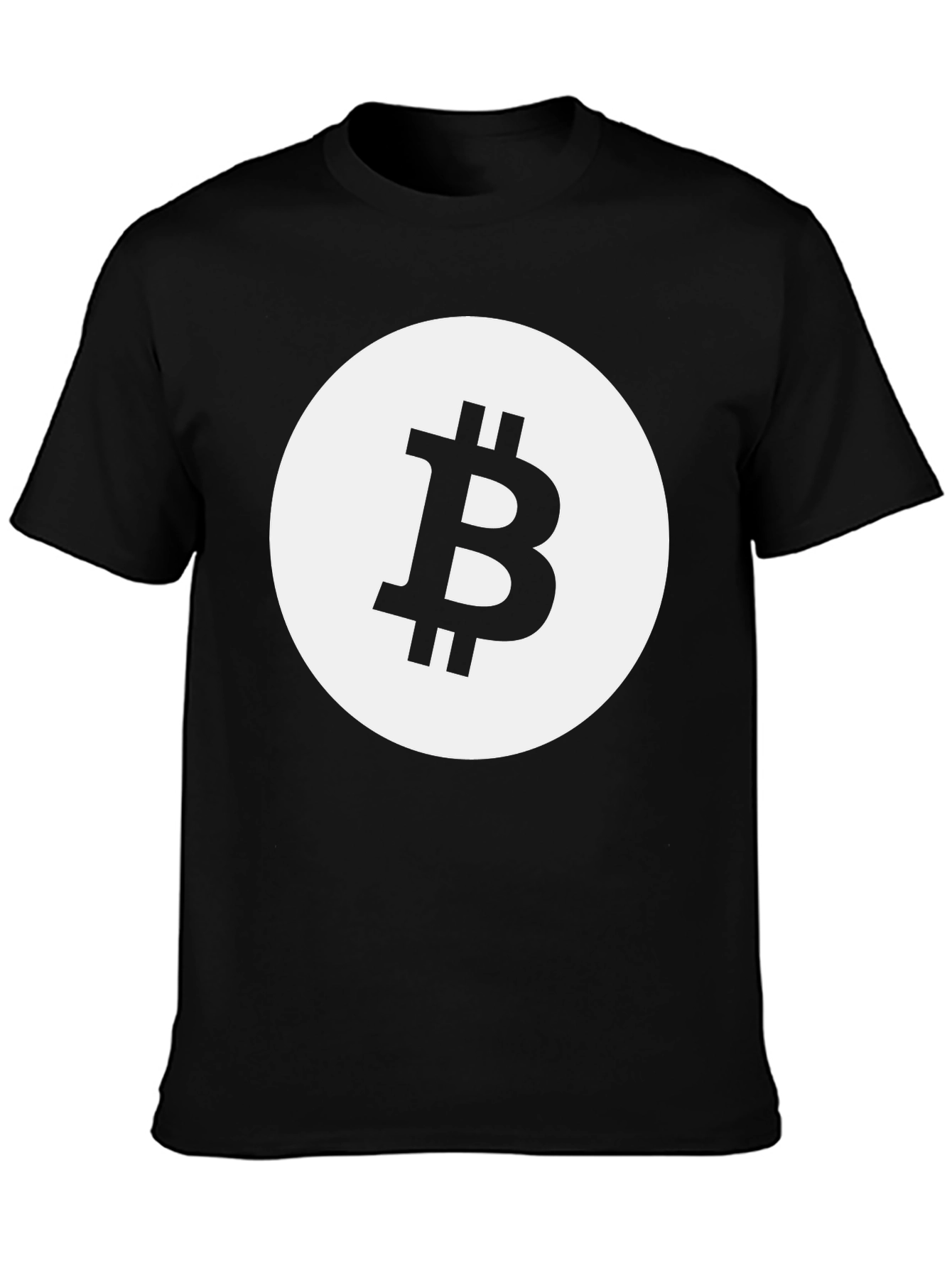 Bitcoin Logo T-Shirt - Black Crypto Tee