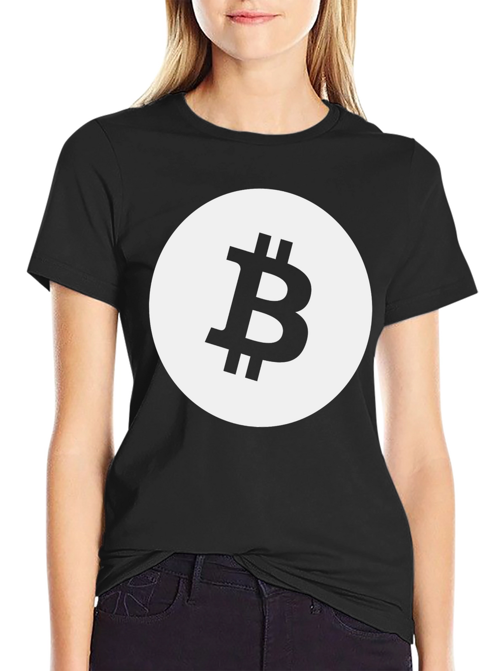 Bitcoin Logo T-Shirt - Black Crypto Tee