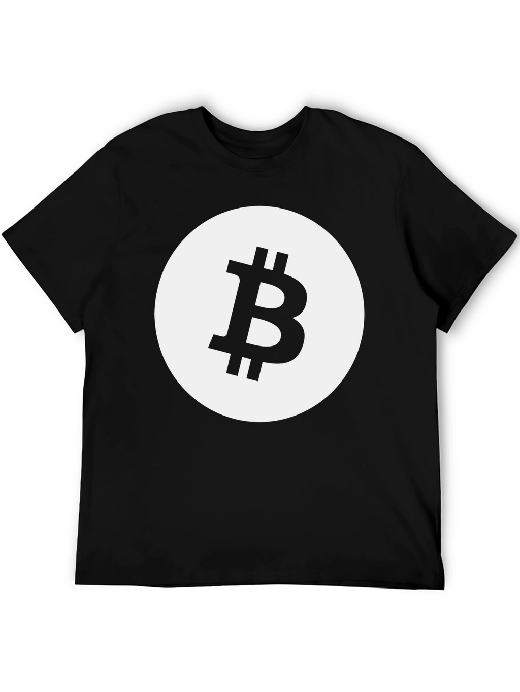 Bitcoin Logo T-Shirt - Black Crypto Tee