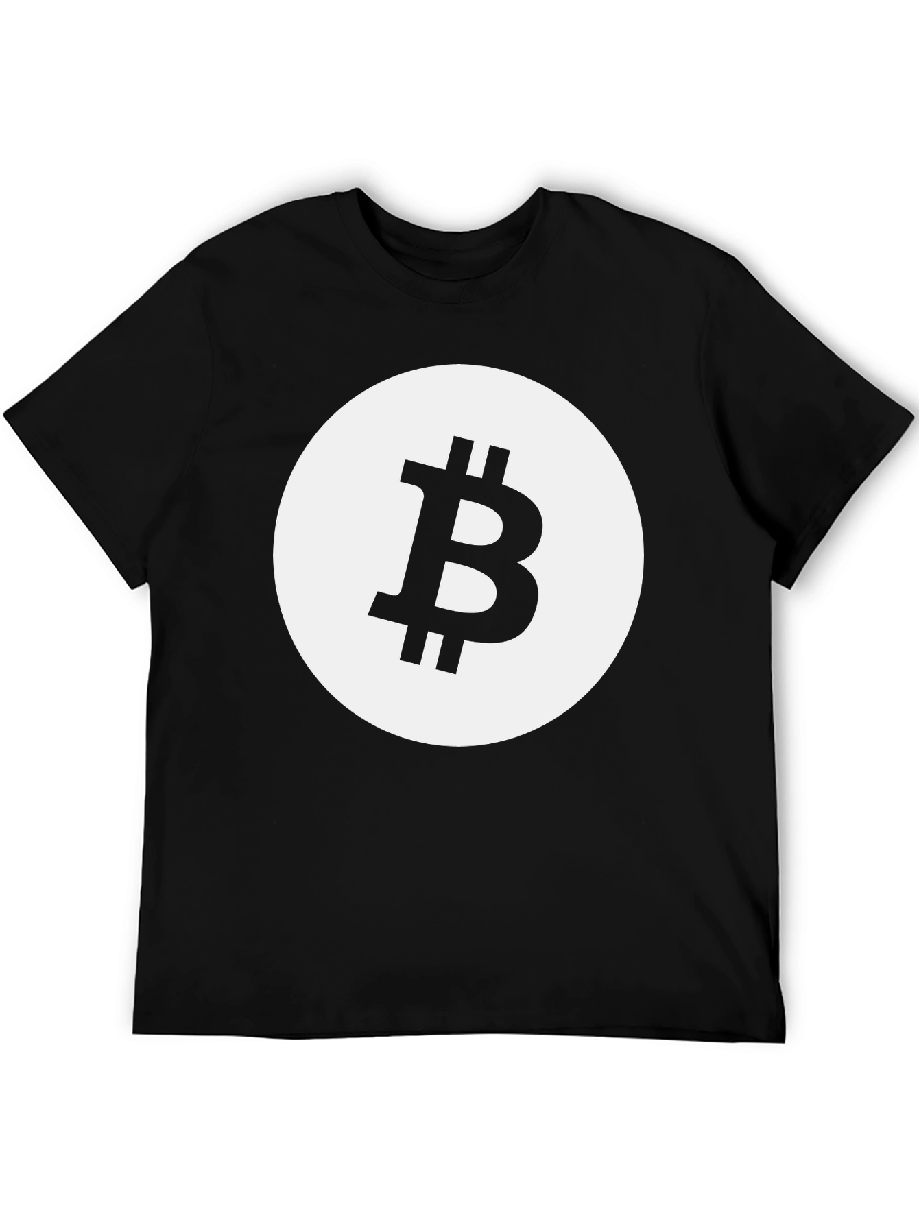 Bitcoin Logo T-Shirt - Black Crypto Tee