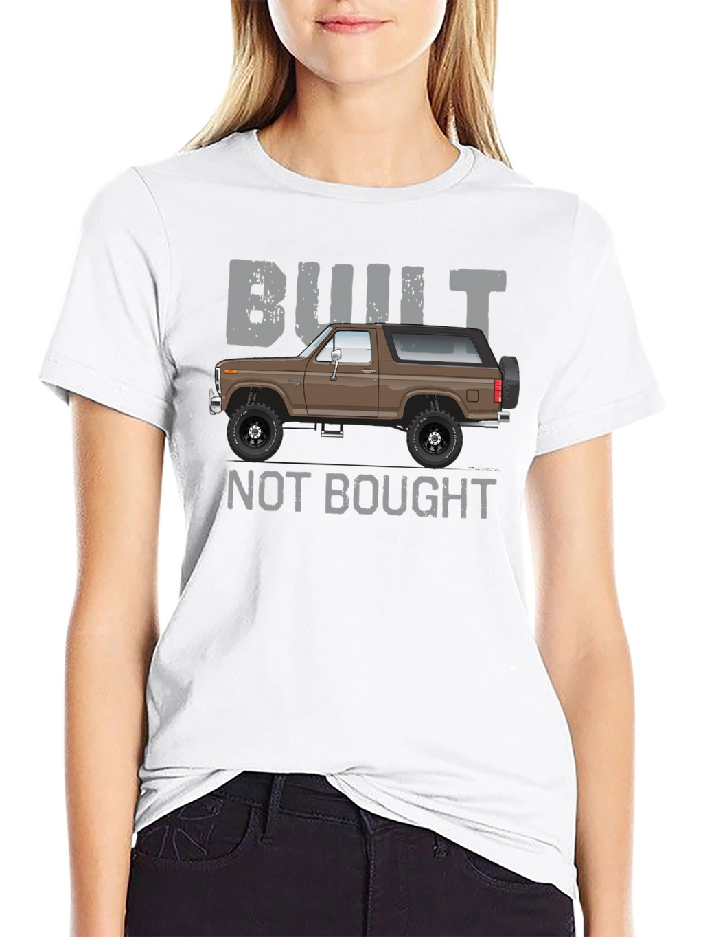 Built Not Bought Bronco T-Shirt