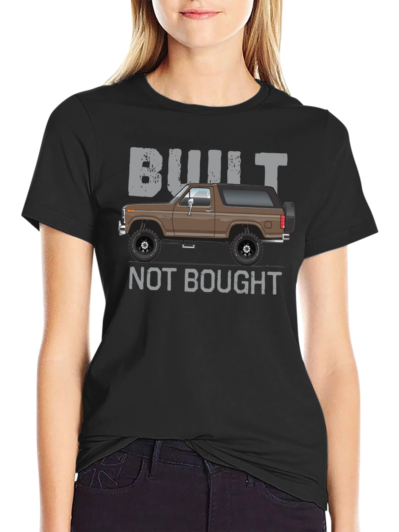 Built Not Bought Bronco T-Shirt