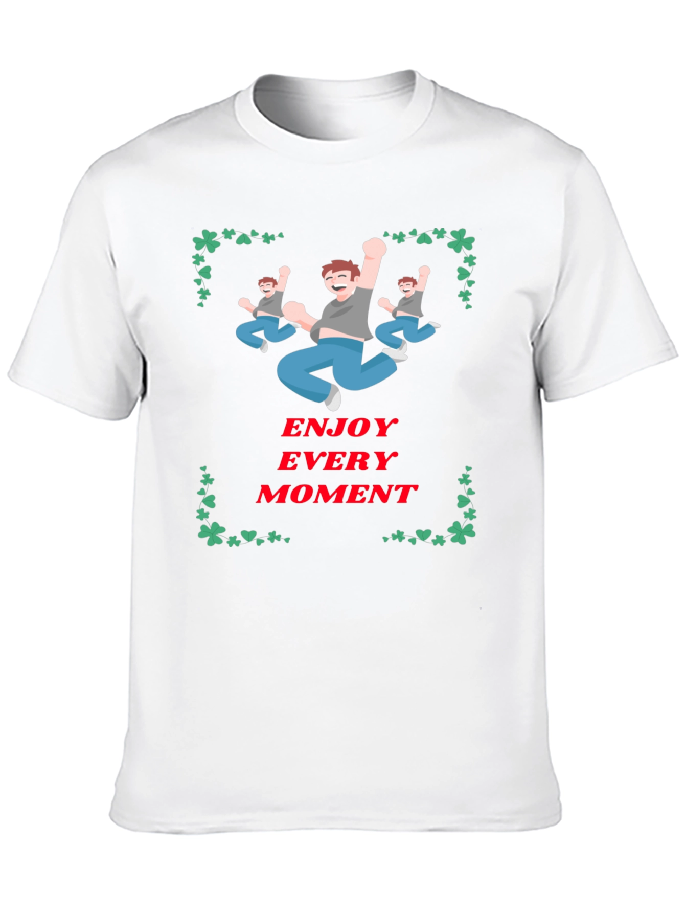 Enjoy Every Moment Graphic Tee - Fun & Stylish