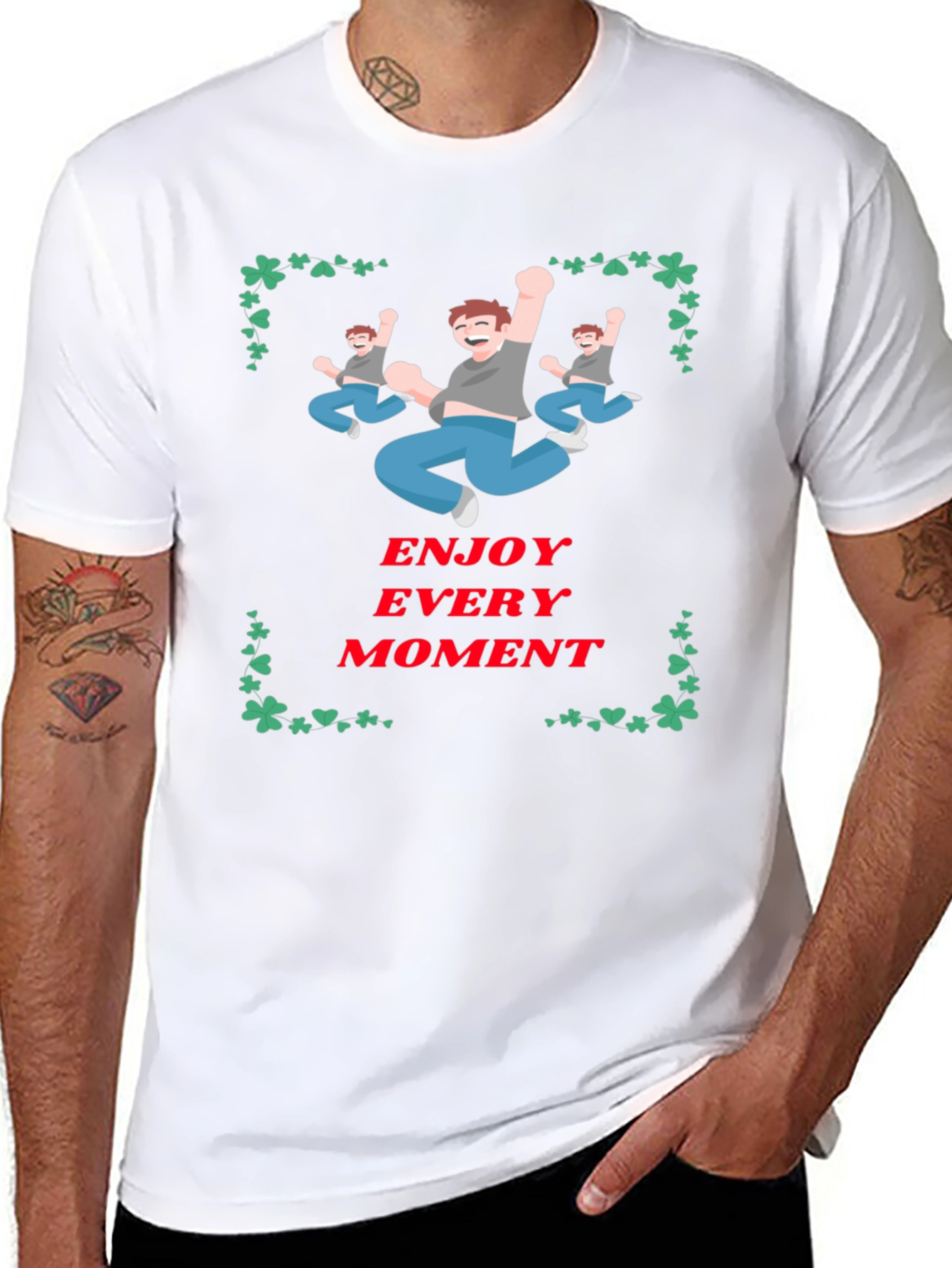 Enjoy Every Moment Graphic Tee - Fun & Stylish