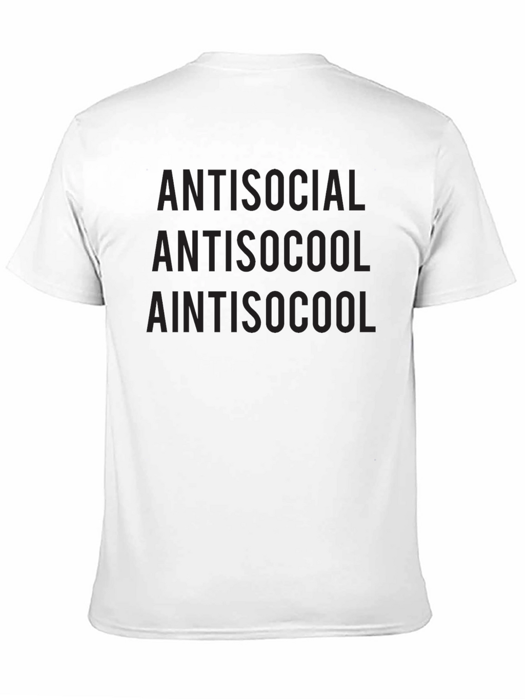 Antisocial Black Graphic T-Shirt