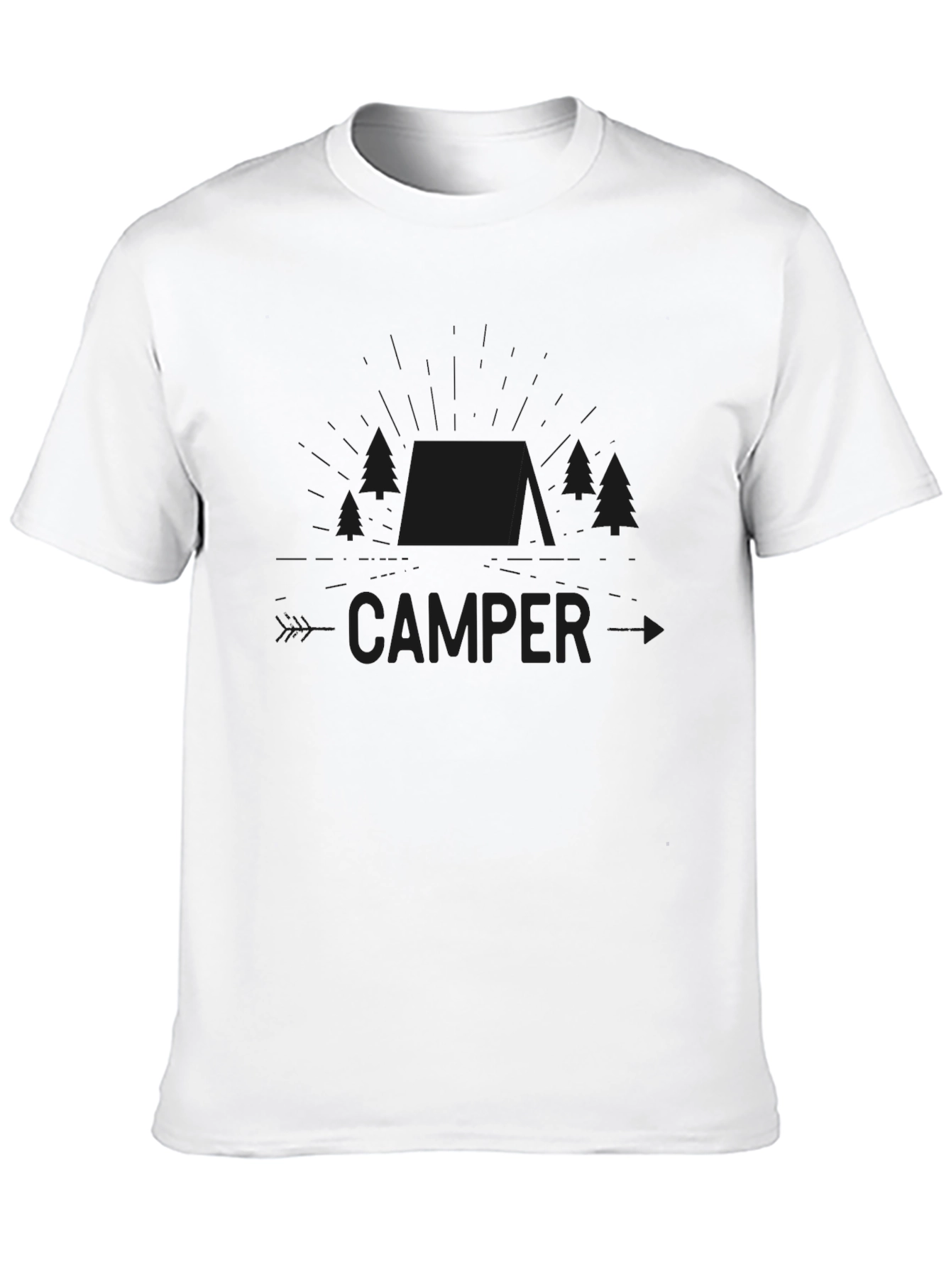 Camper Graphic T-Shirt - Adventure Ready Tee