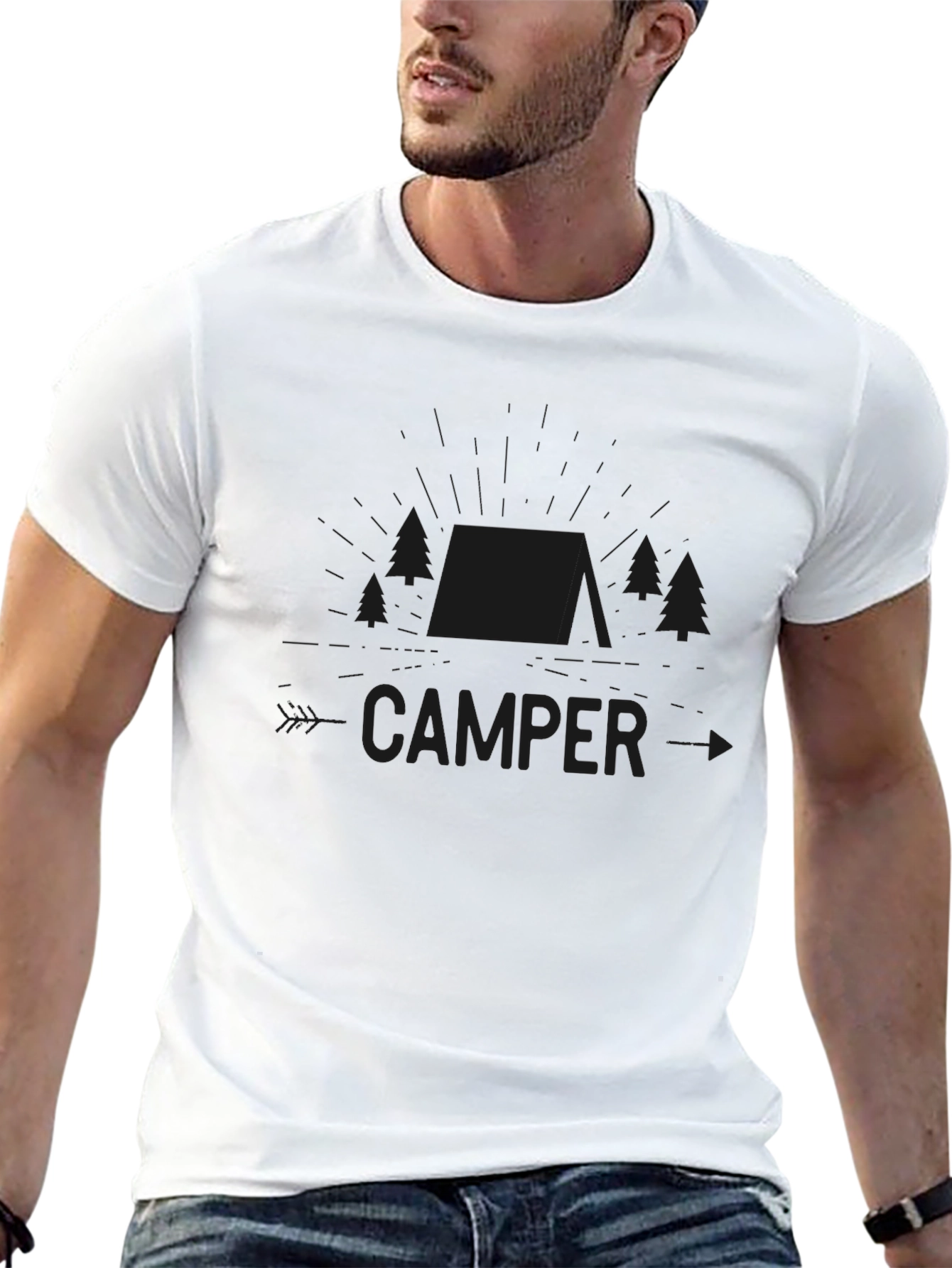 Camper Graphic T-Shirt - Adventure Ready Tee