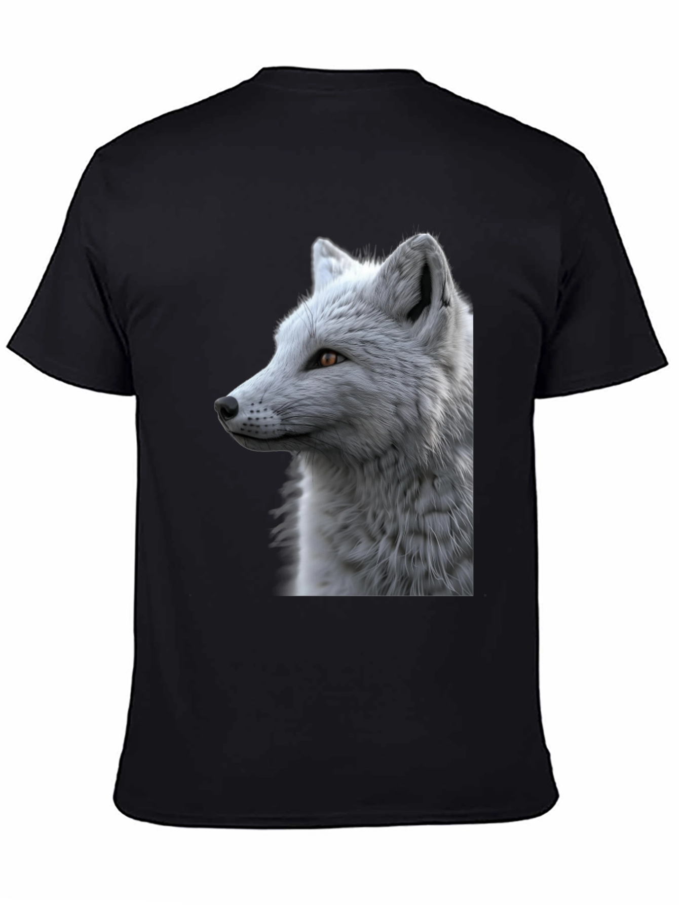 Arctic Fox Graphic Tee - Stylish Black T-Shirt