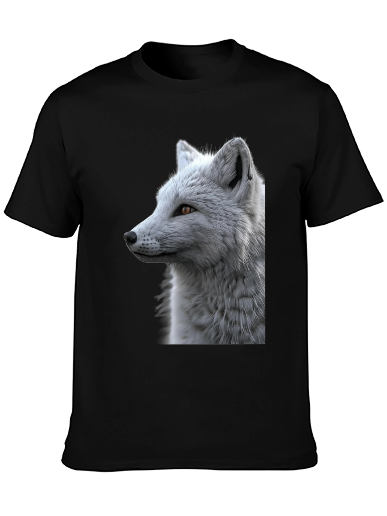 Arctic Fox Graphic Tee - Stylish Black T-Shirt