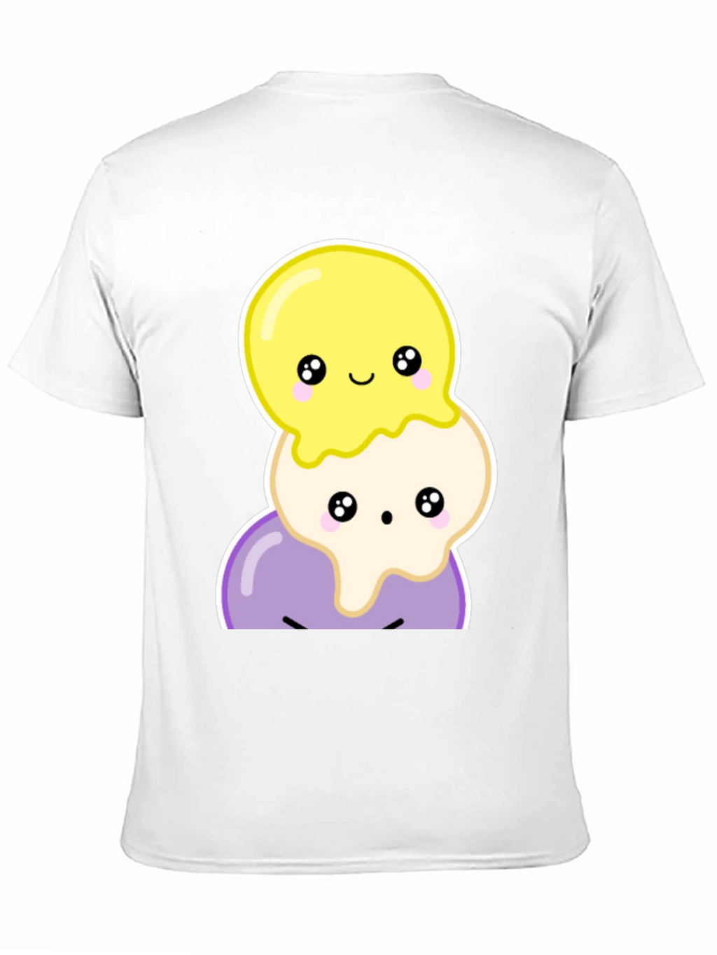 Cute Kawaii Ice Cream Stack T-Shirt