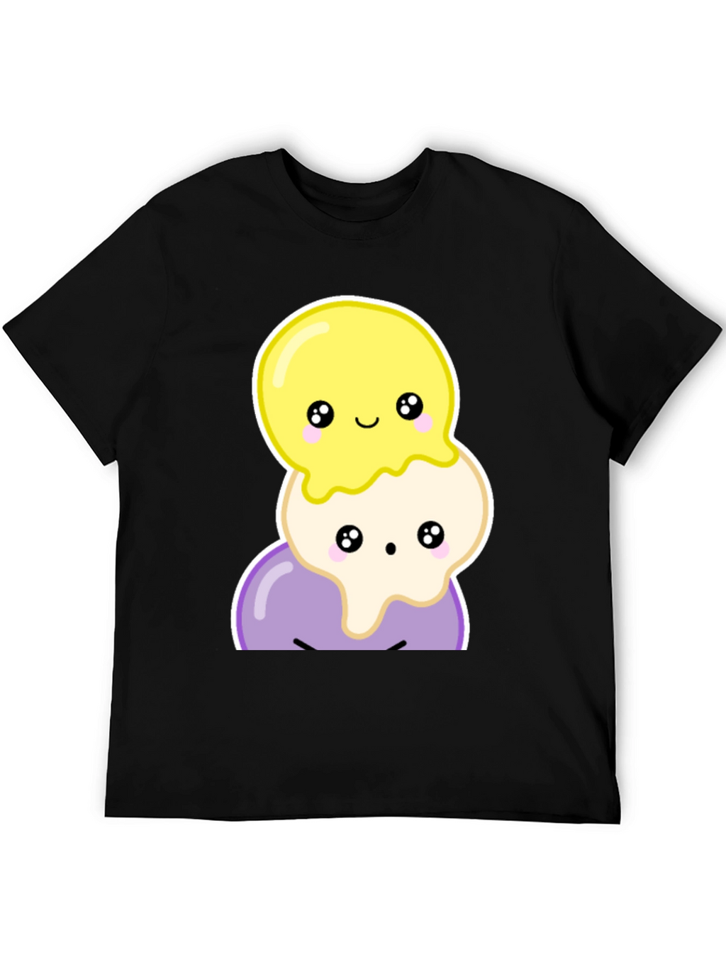 Cute Kawaii Ice Cream Stack T-Shirt