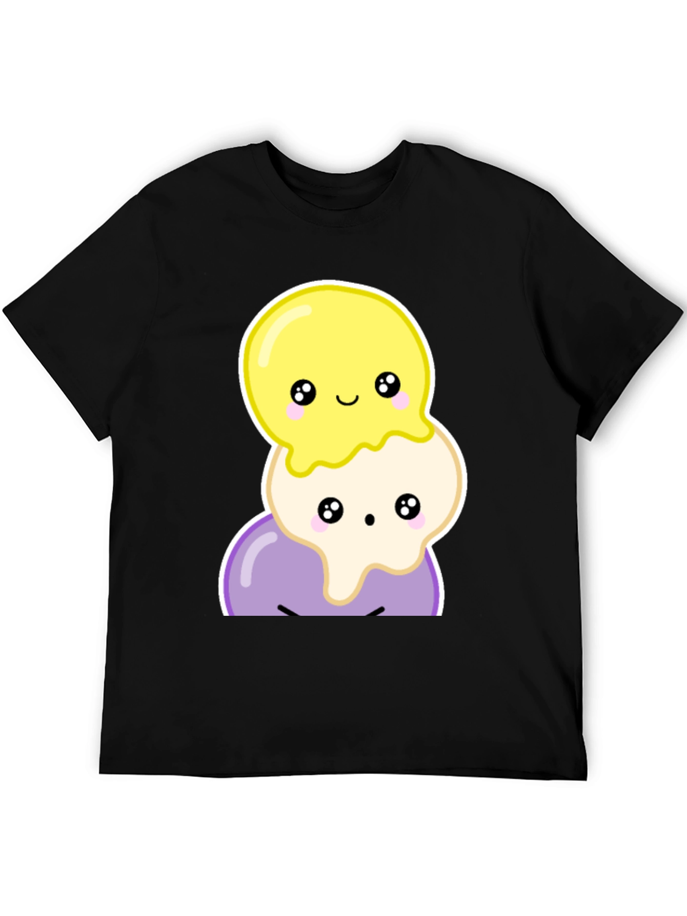 Cute Kawaii Ice Cream Stack T-Shirt