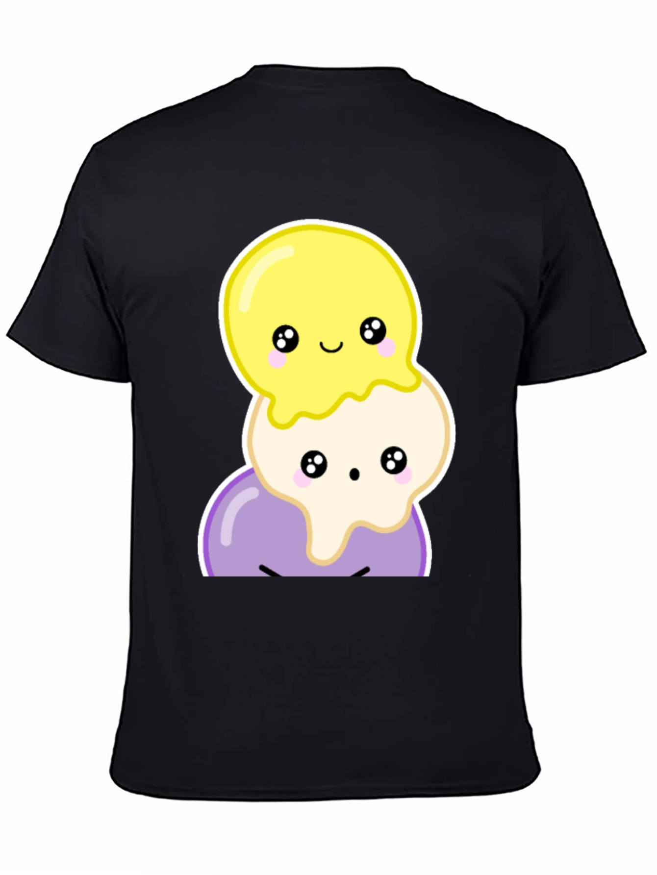Cute Kawaii Ice Cream Stack T-Shirt