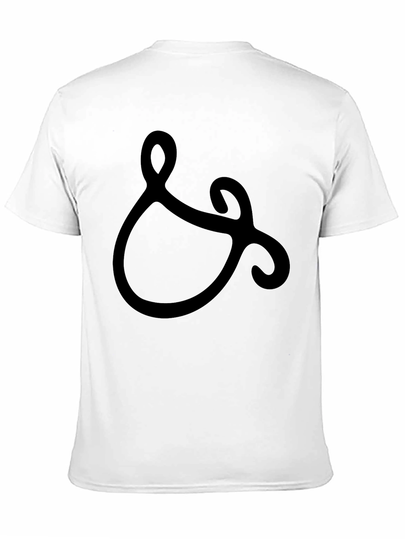 Ampersand Graphic Black T-Shirt - Minimalist Design