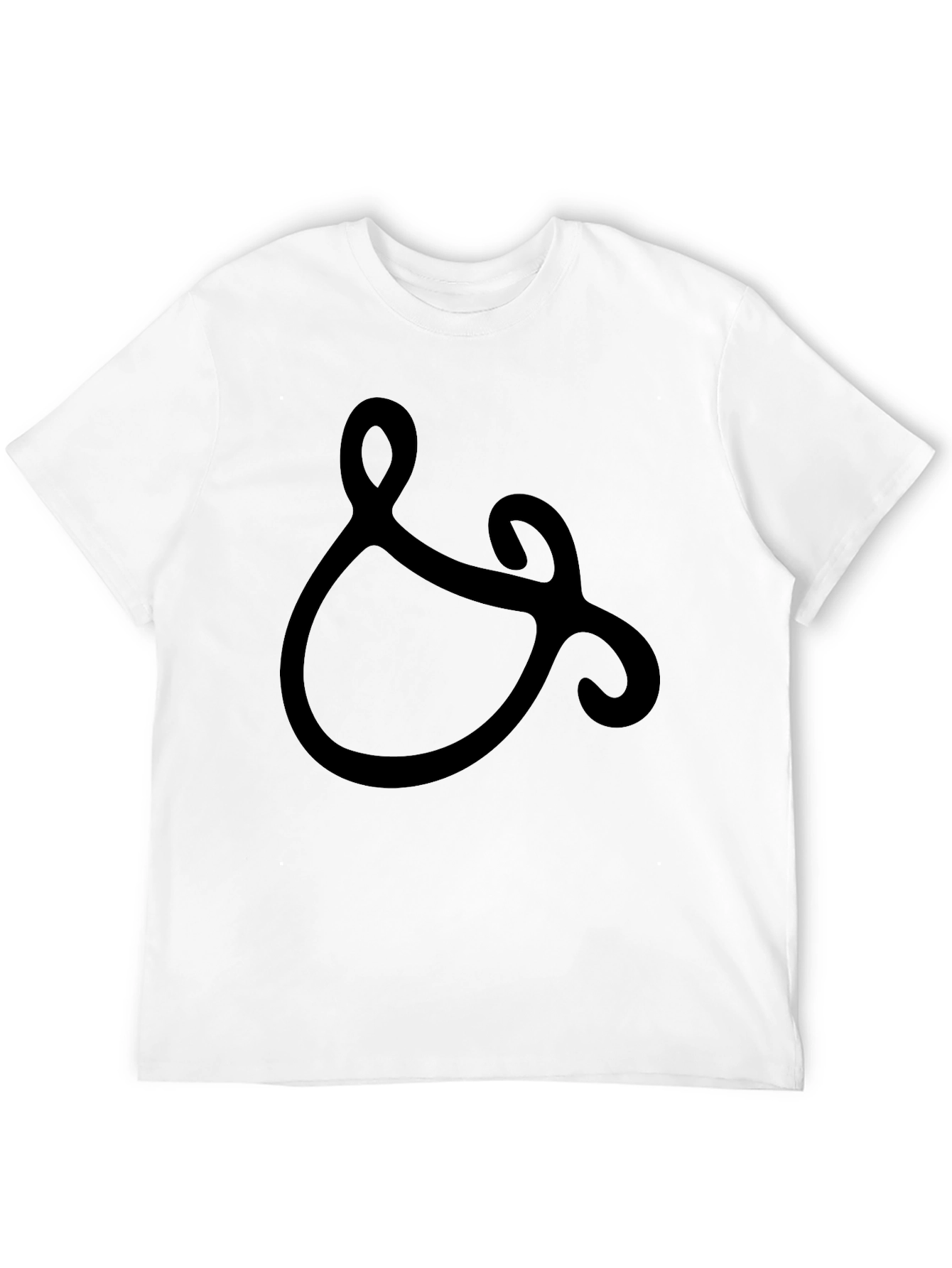 Ampersand Graphic Black T-Shirt - Minimalist Design