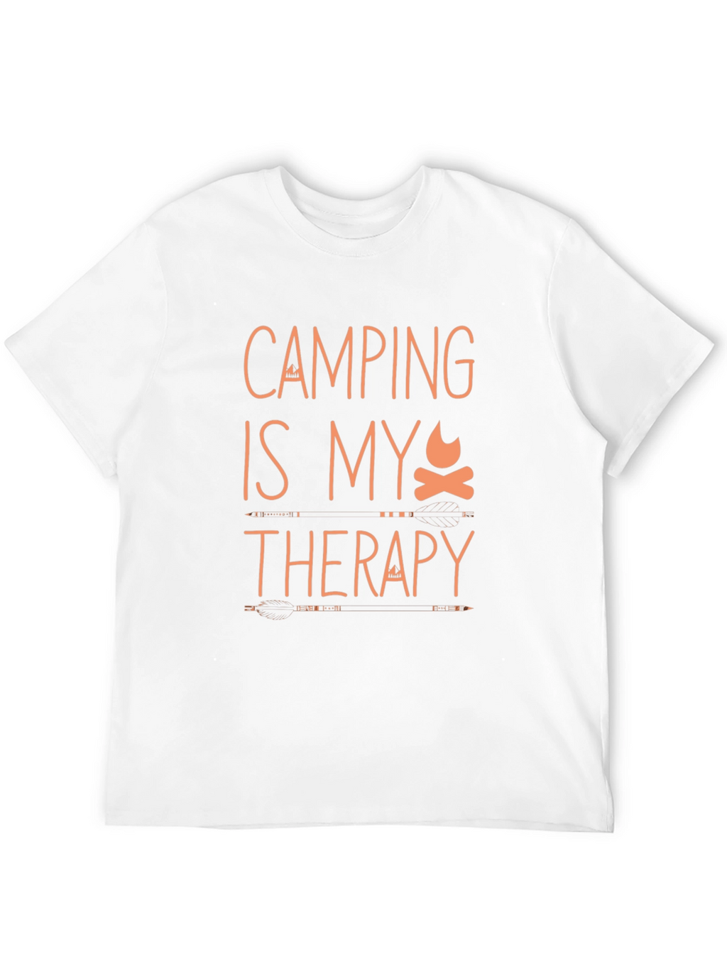 Camping Is My Therapy Graphic Tee