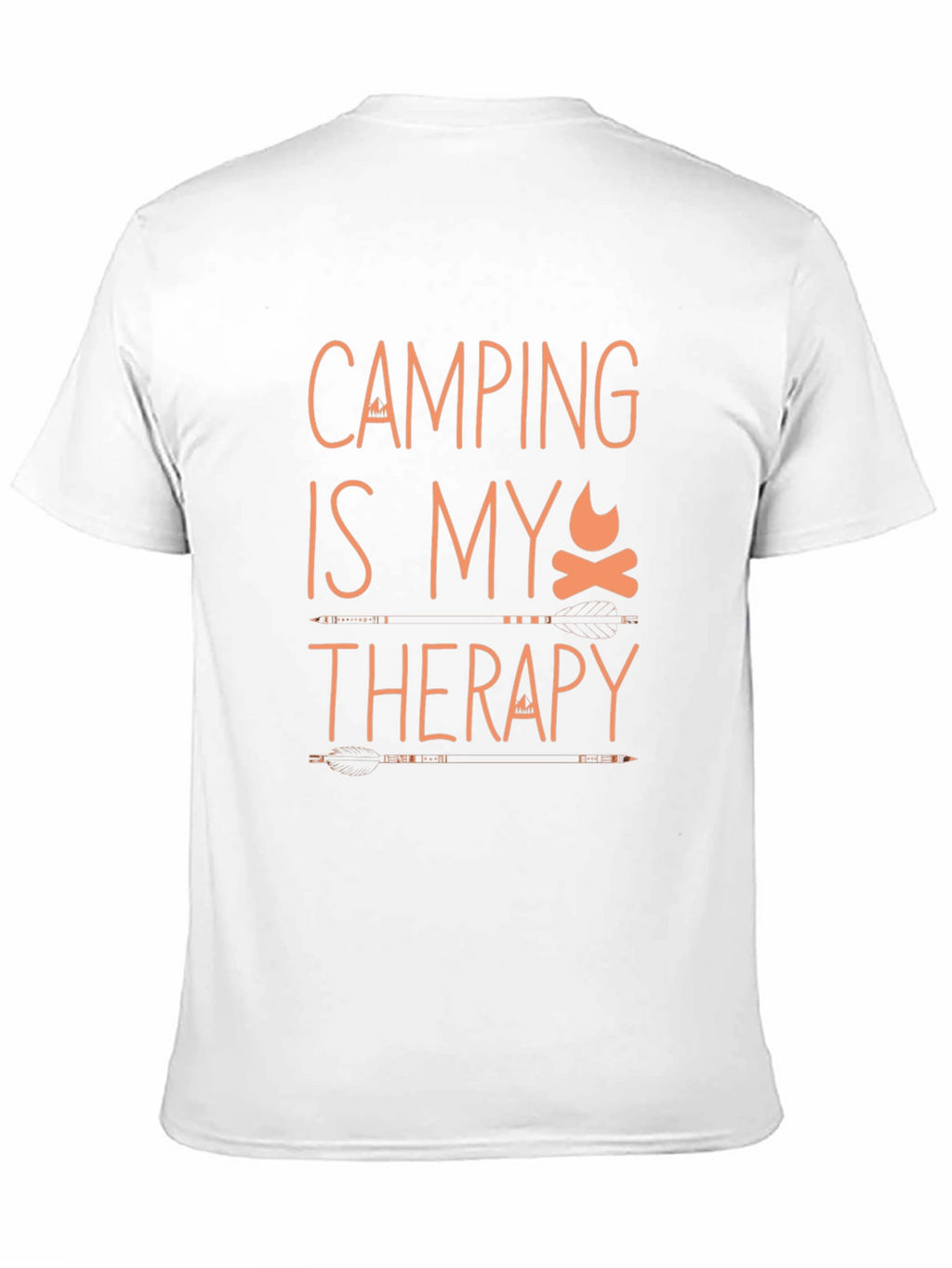Camping Is My Therapy Graphic Tee