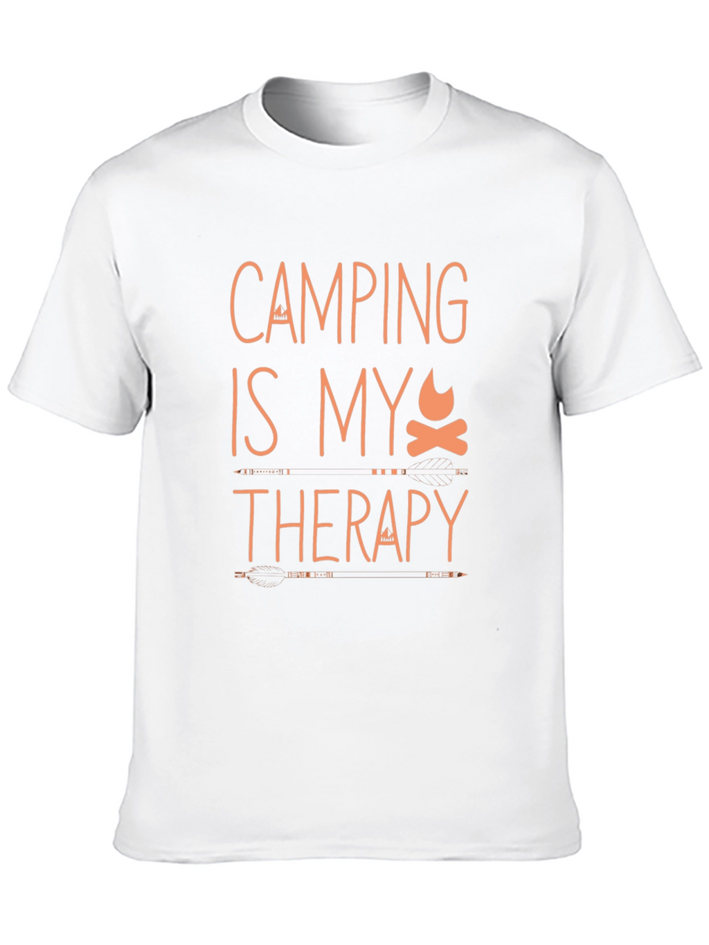 Camping Is My Therapy Graphic Tee