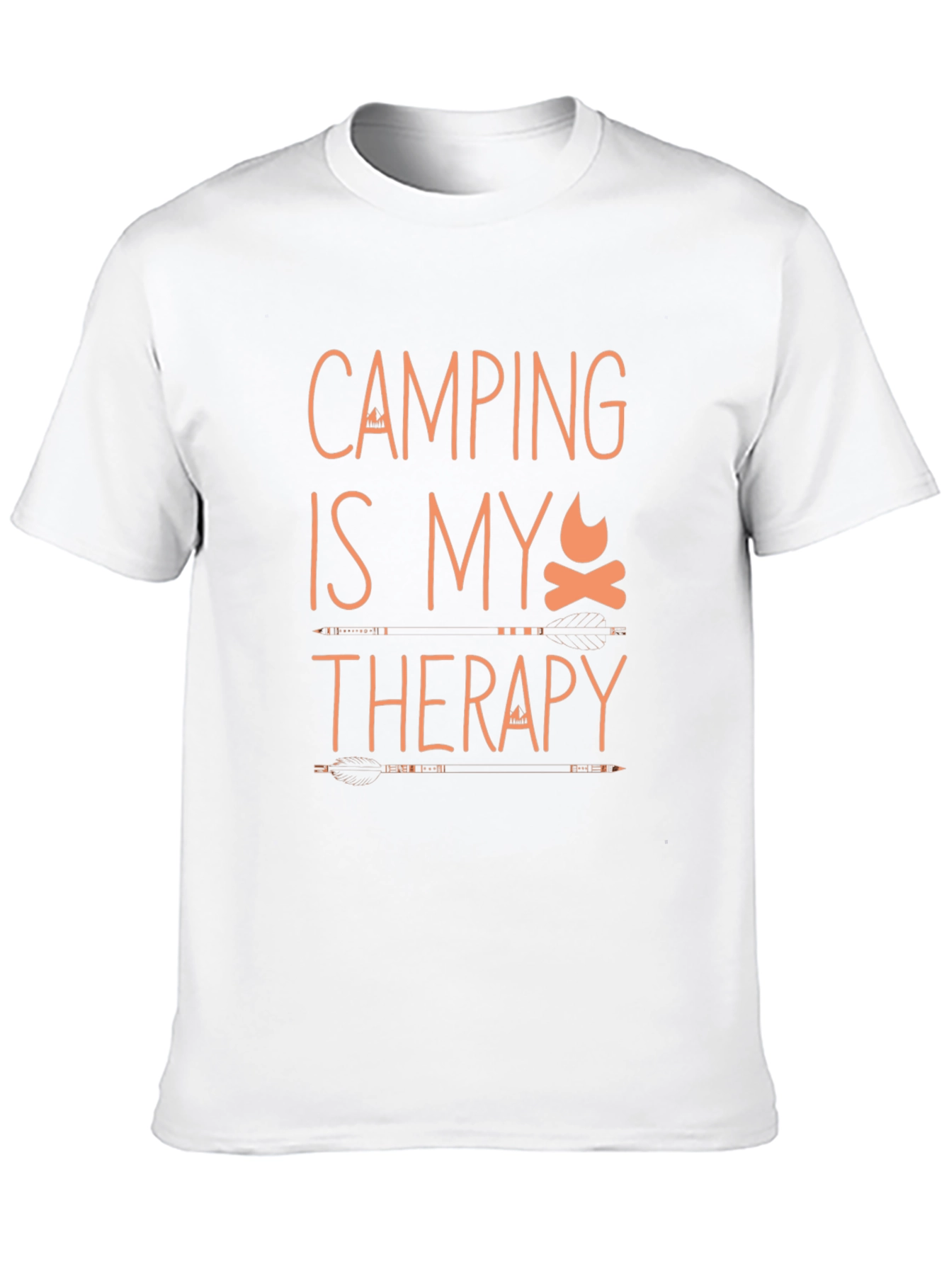 Camping Is My Therapy Graphic Tee