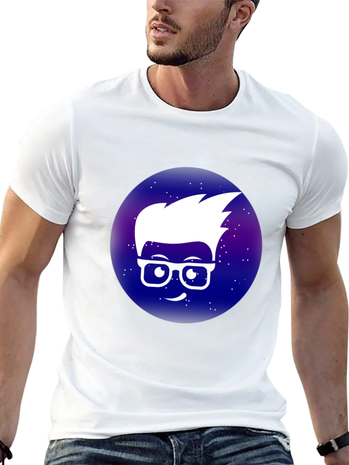 Geek Space Graphic T-Shirt - Nerdy Style