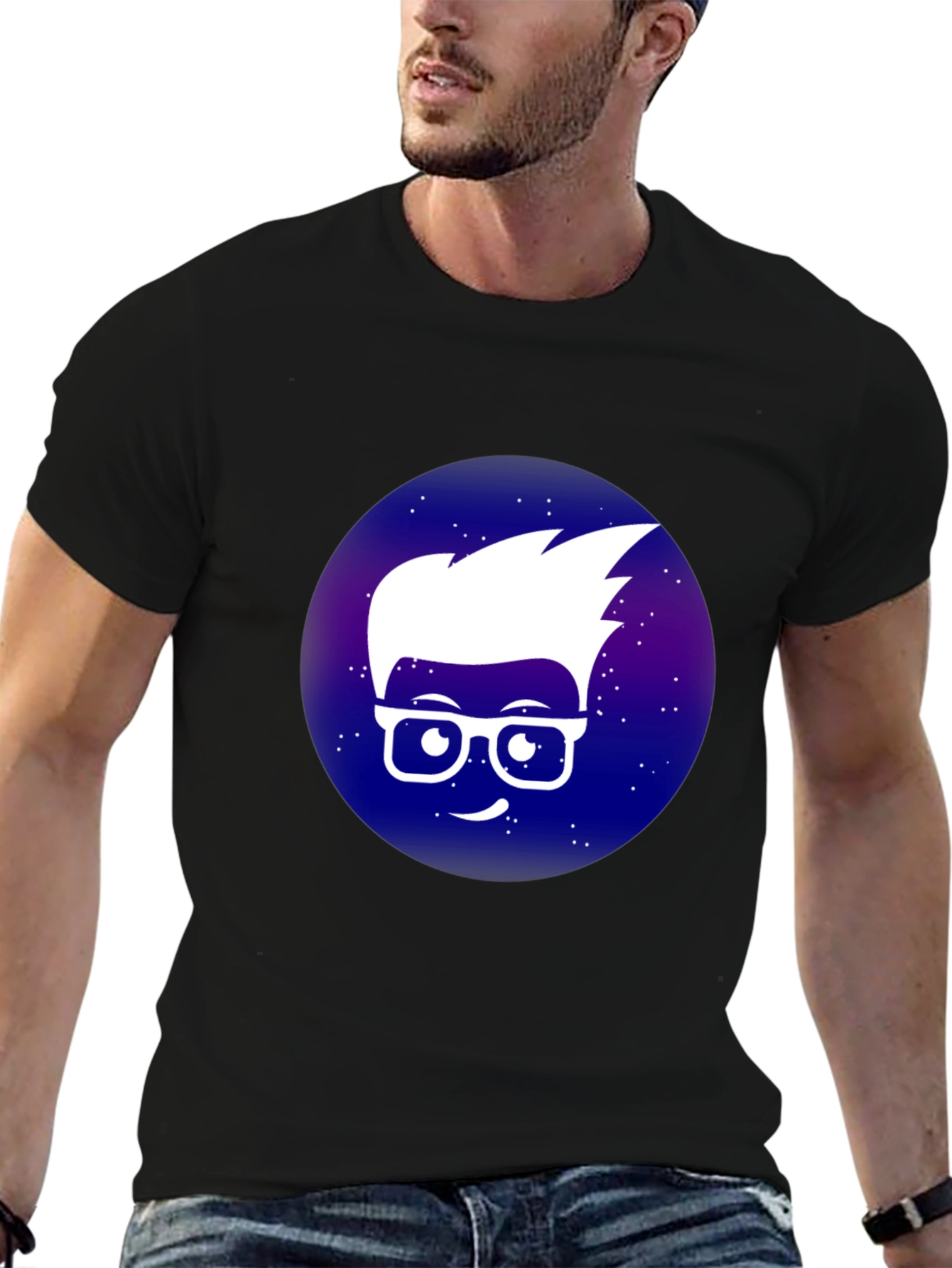 Geek Space Graphic T-Shirt - Nerdy Style