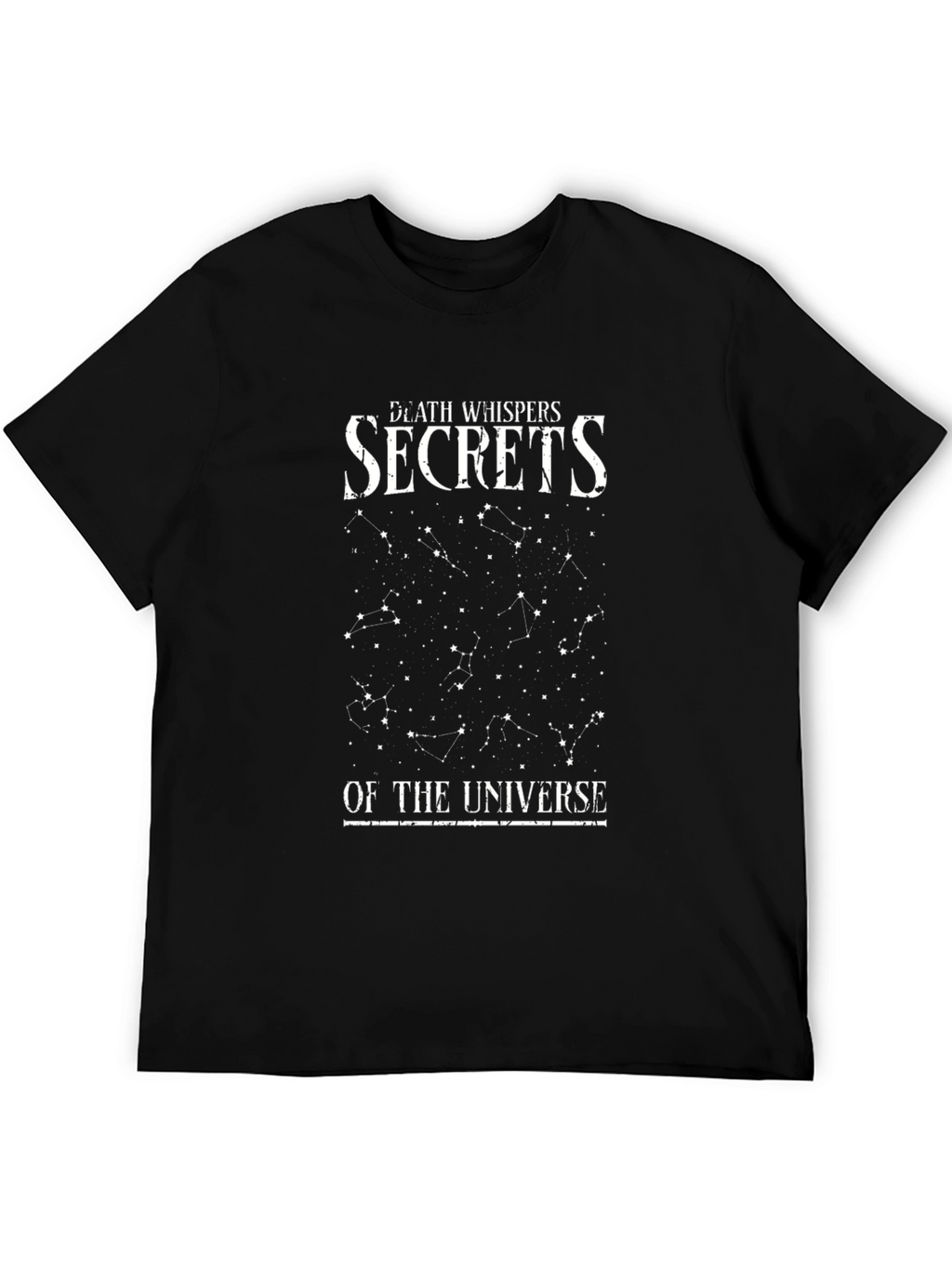 Death Whispers Secrets Universe Graphic T-Shirt