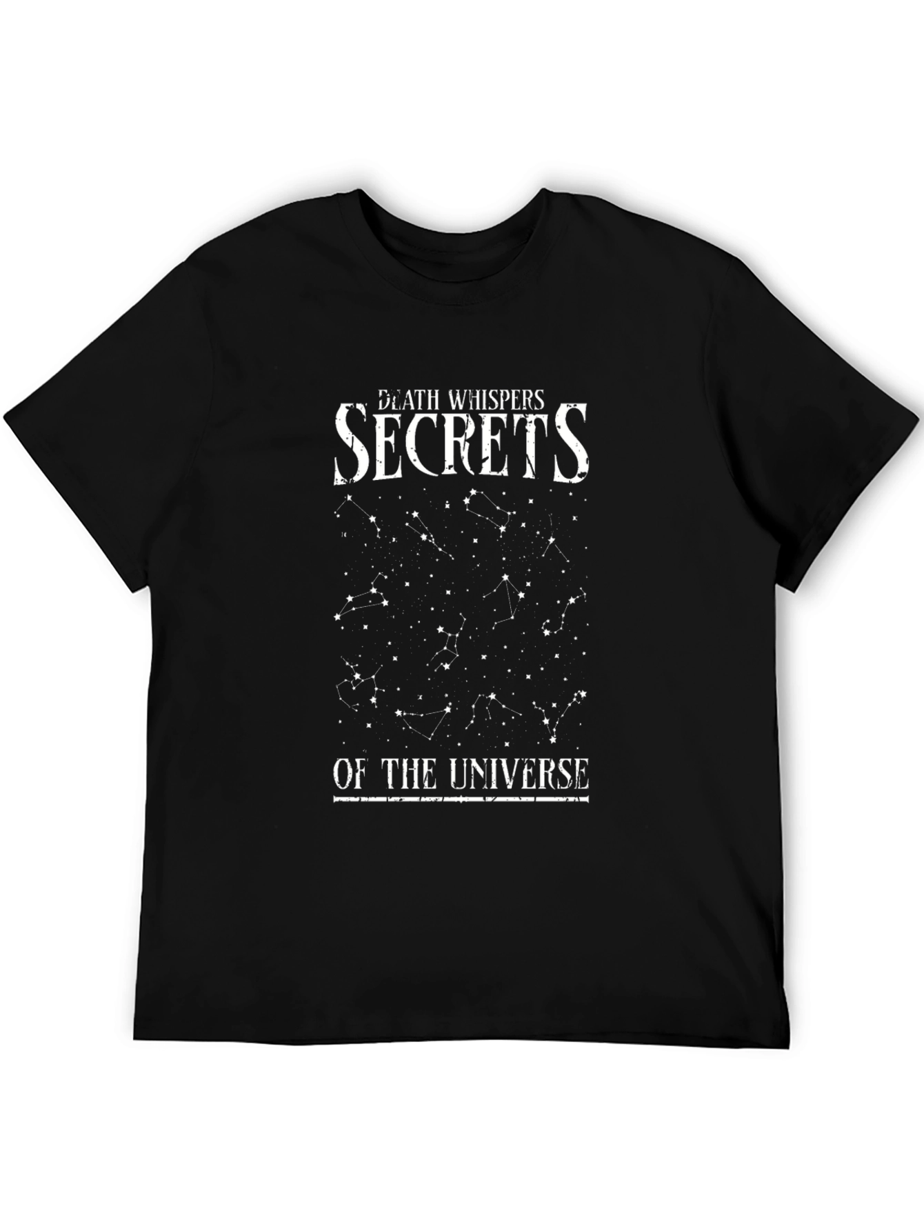 Death Whispers Secrets Universe Graphic T-Shirt